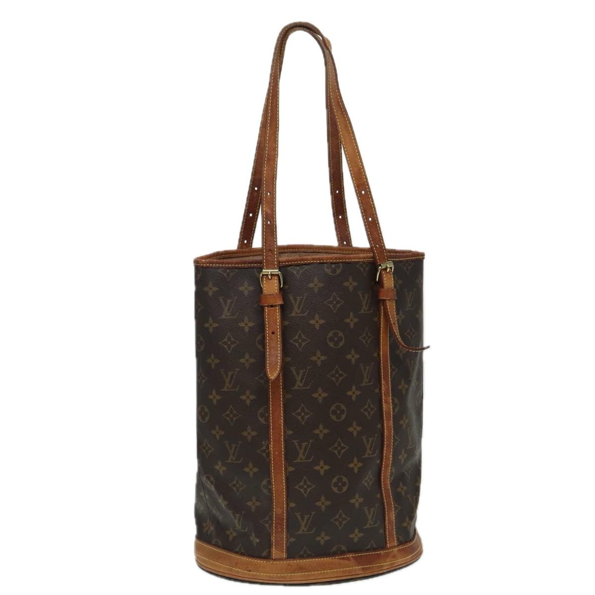 LOUIS VUITTON Monogram Bucket GM Shoulder Bag M42236 LV 83901