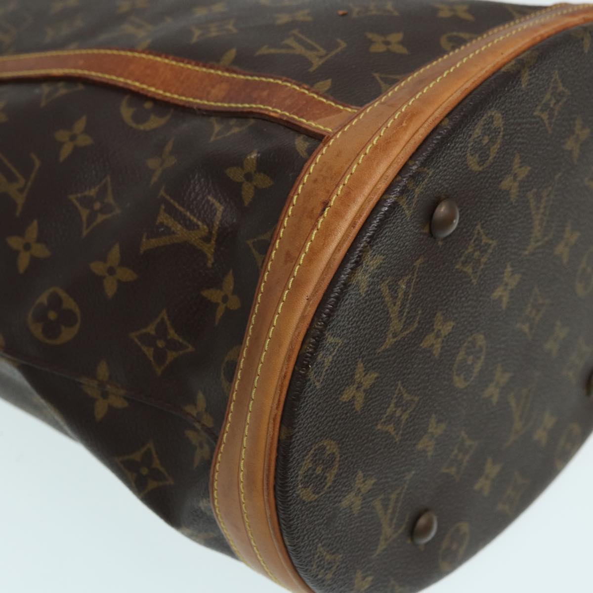 LOUIS VUITTON Monogram Bucket GM Shoulder Bag M42236 LV 83901