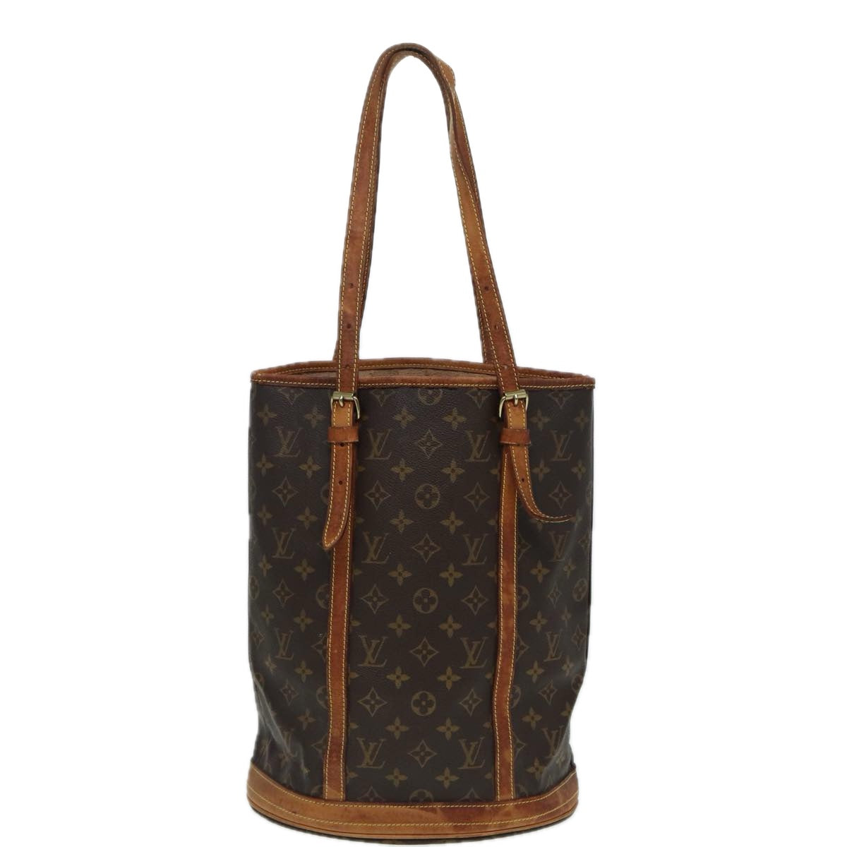 LOUIS VUITTON Monogram Bucket GM Shoulder Bag M42236 LV 83901