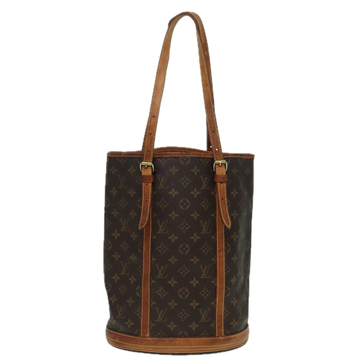 LOUIS VUITTON Monogram Bucket GM Shoulder Bag M42236 LV 83901
