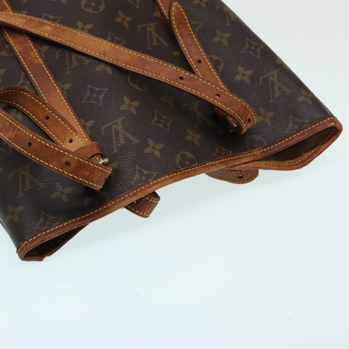LOUIS VUITTON Monogram Bucket GM Shoulder Bag M42236 LV 83901