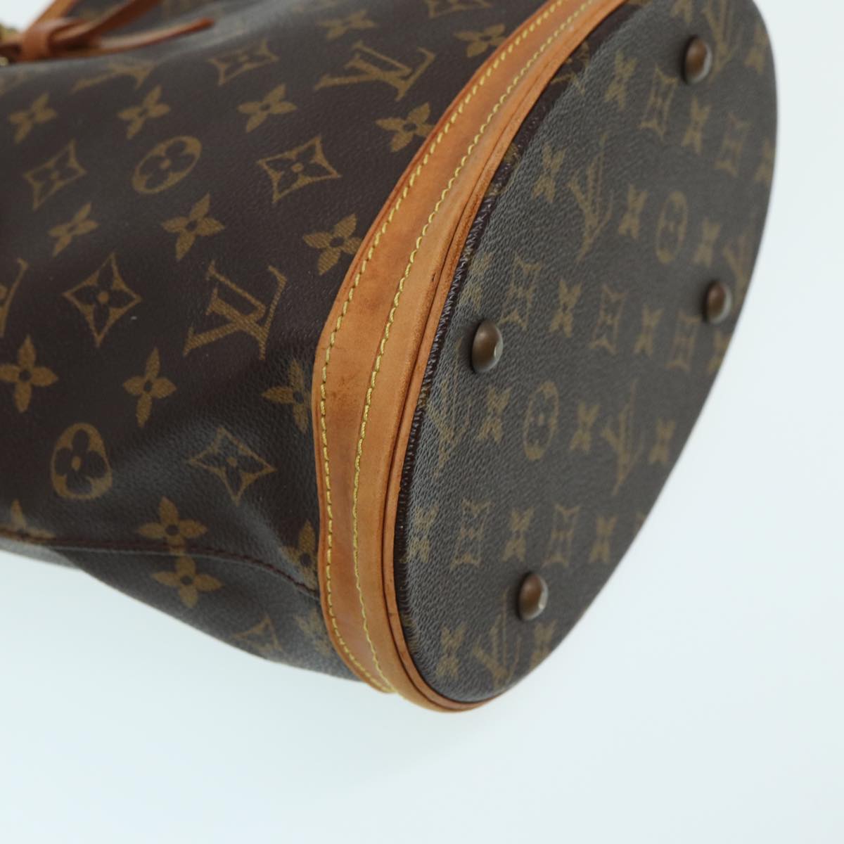 LOUIS VUITTON Monogram Bucket PM Shoulder Bag M42238 LV 83904