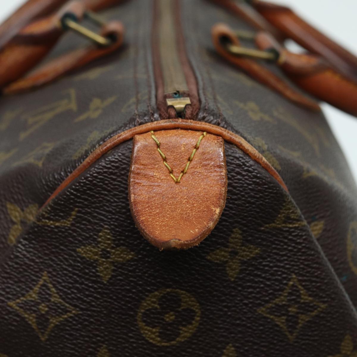 LOUIS VUITTON Monogram Speedy 35 Hand Bag M41524 LV 83911