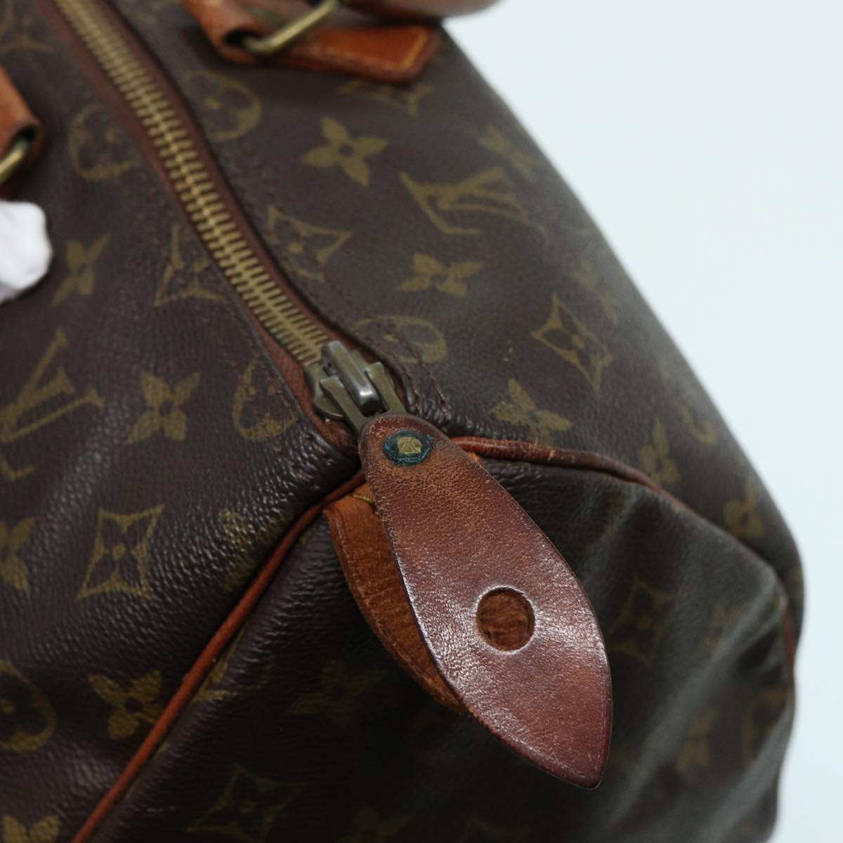 LOUIS VUITTON Monogram Speedy 35 Hand Bag M41524 LV 83911