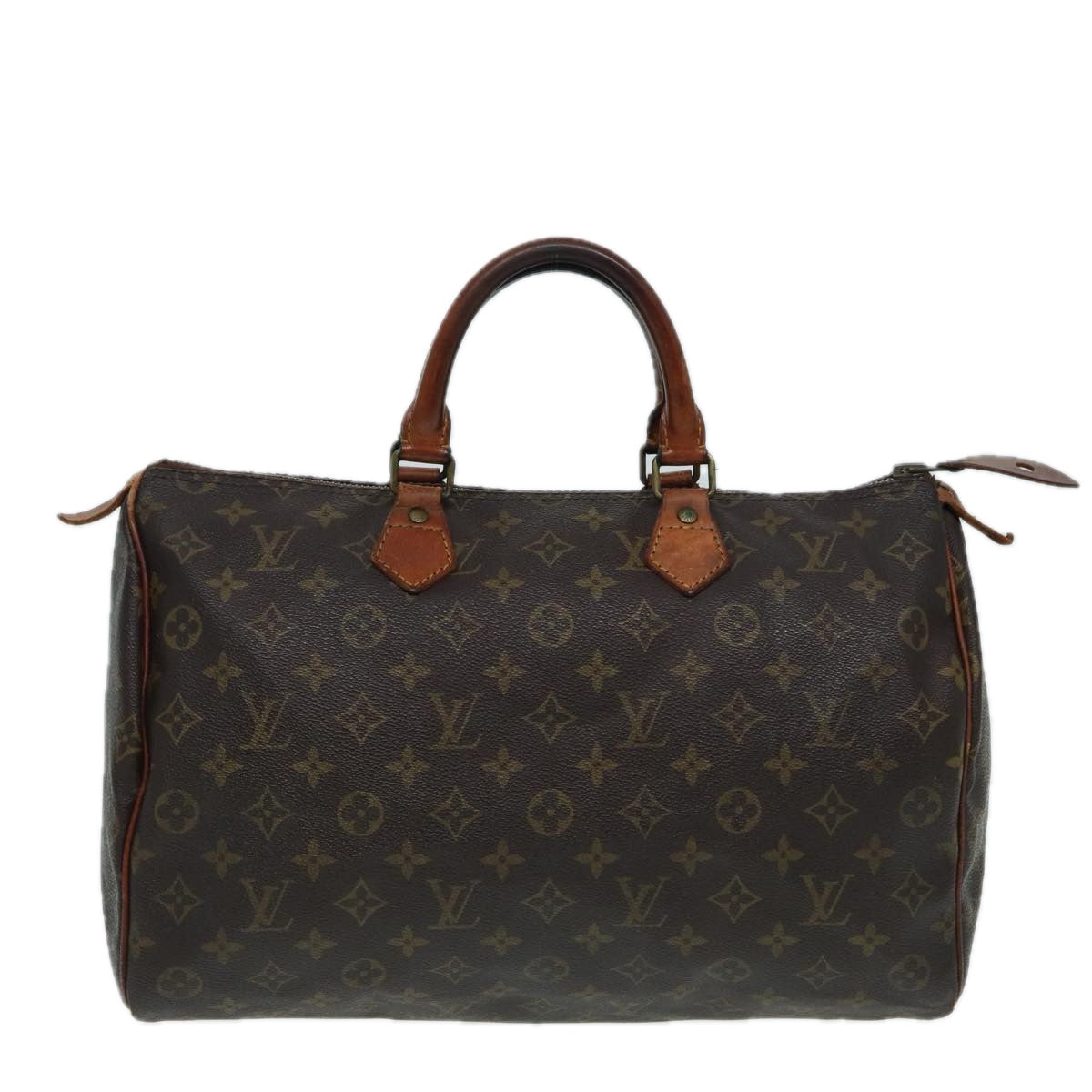 LOUIS VUITTON Monogram Speedy 35 Hand Bag M41524 LV 83911