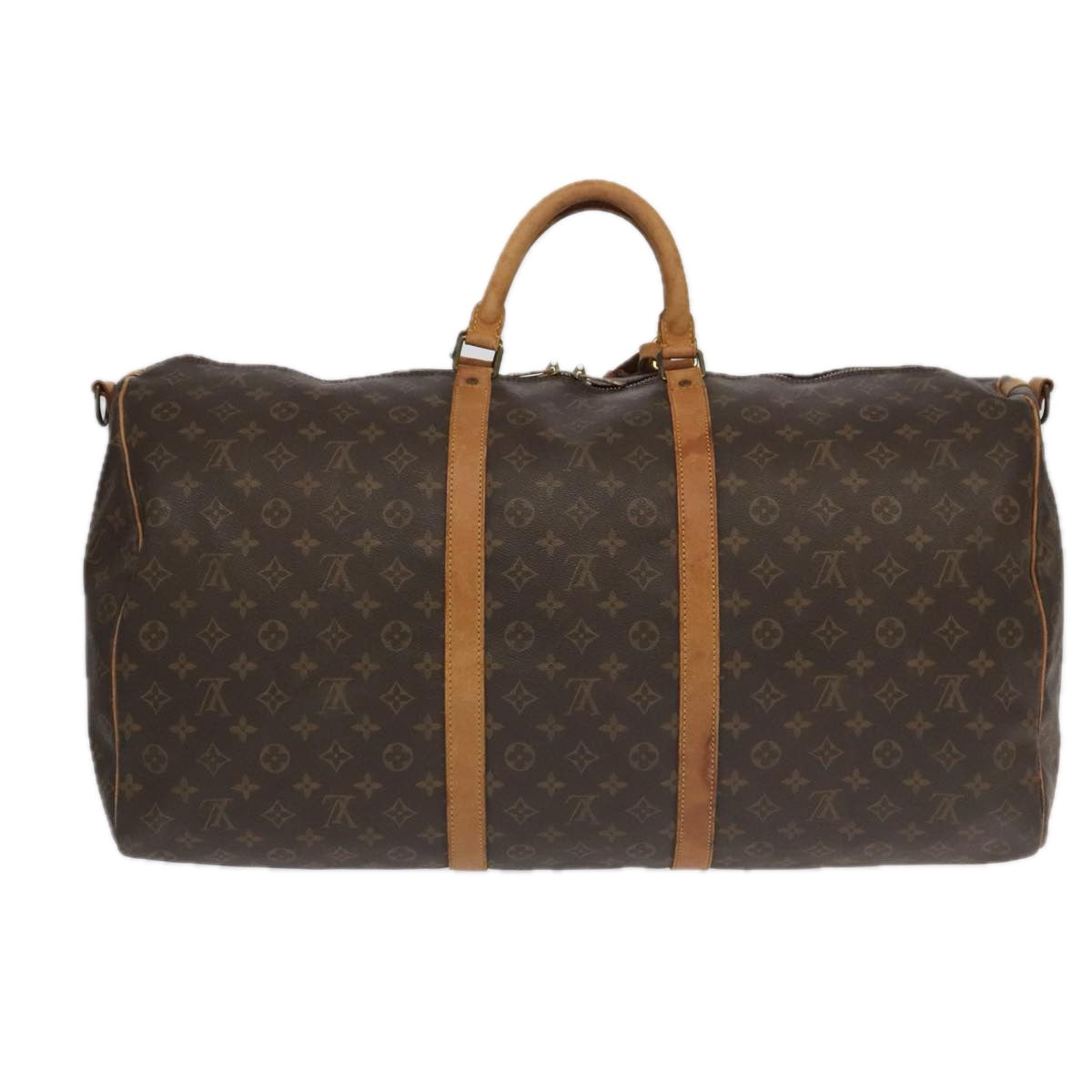 LOUIS VUITTON Monogram Keepall Bandouliere 60 Boston Bag M41412 LV 83919