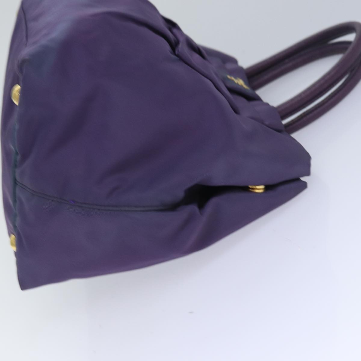 Luxury Prada Hand Bag Nylon Purple  83954