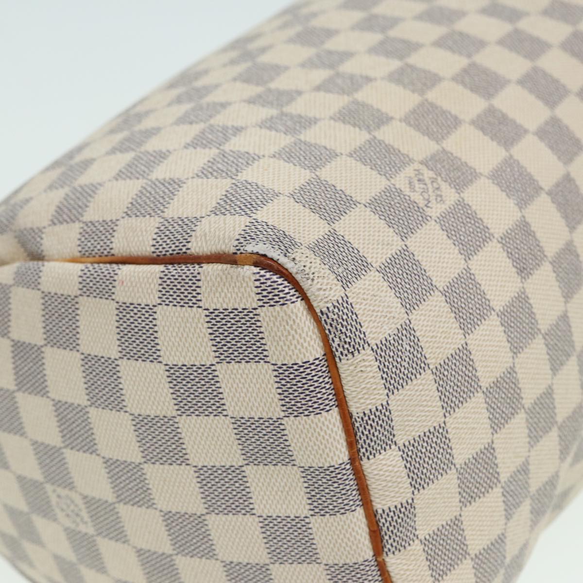 LOUIS VUITTON Damier Azur Speedy 30 Hand Bag N41533 LV 83992
