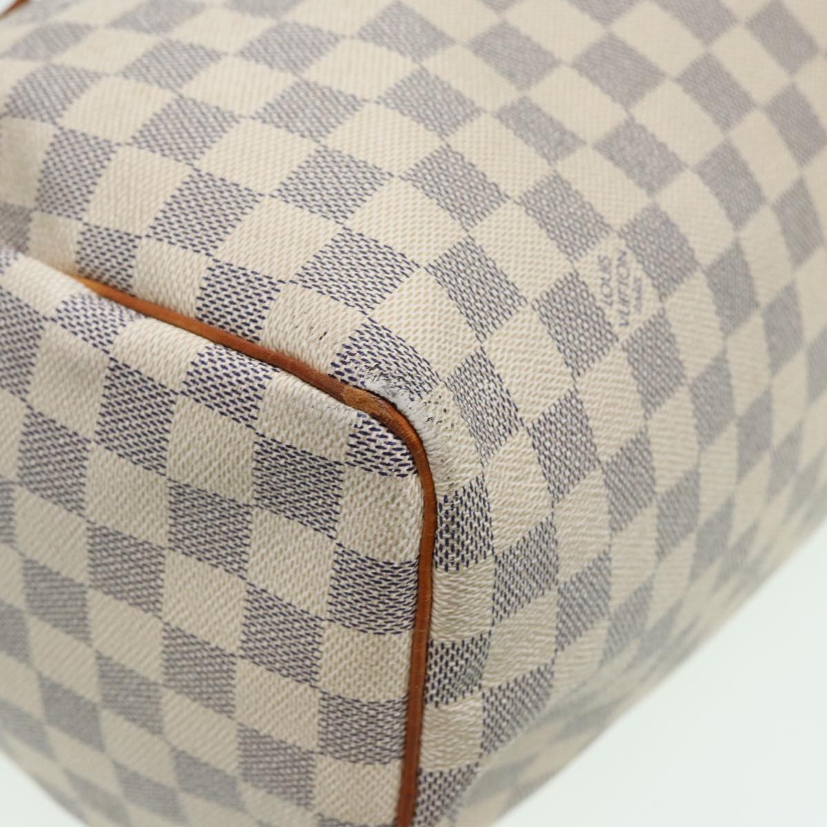 LOUIS VUITTON Damier Azur Speedy 30 Hand Bag N41533 LV 83992
