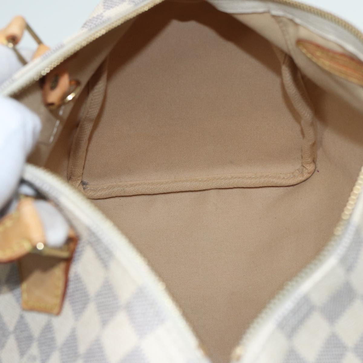 LOUIS VUITTON Damier Azur Speedy 30 Hand Bag N41533 LV 83992