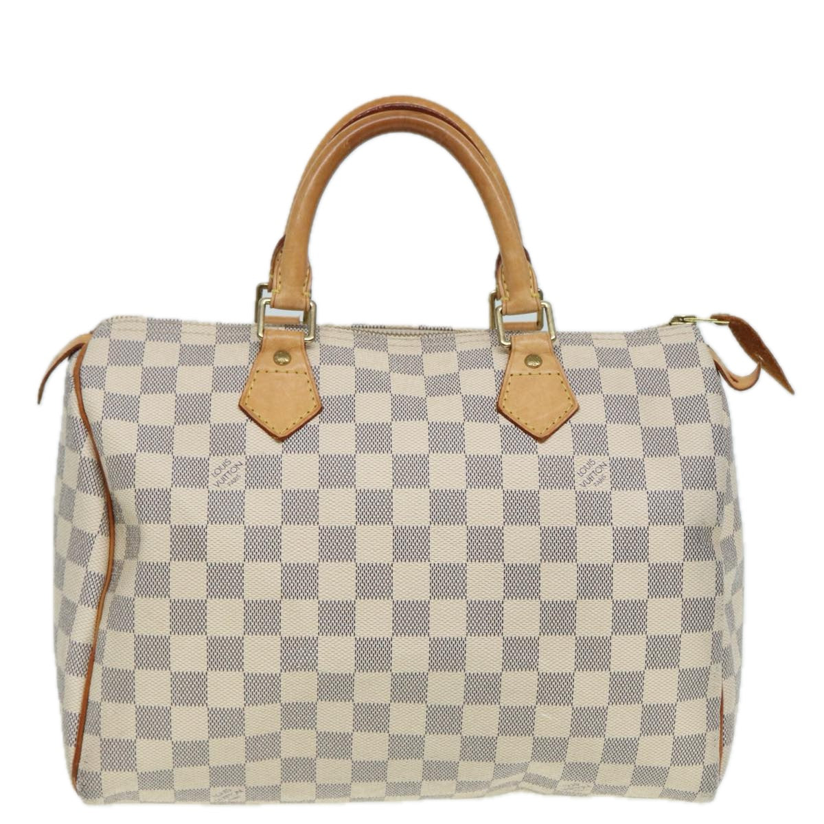 LOUIS VUITTON Damier Azur Speedy 30 Hand Bag N41533 LV 83992