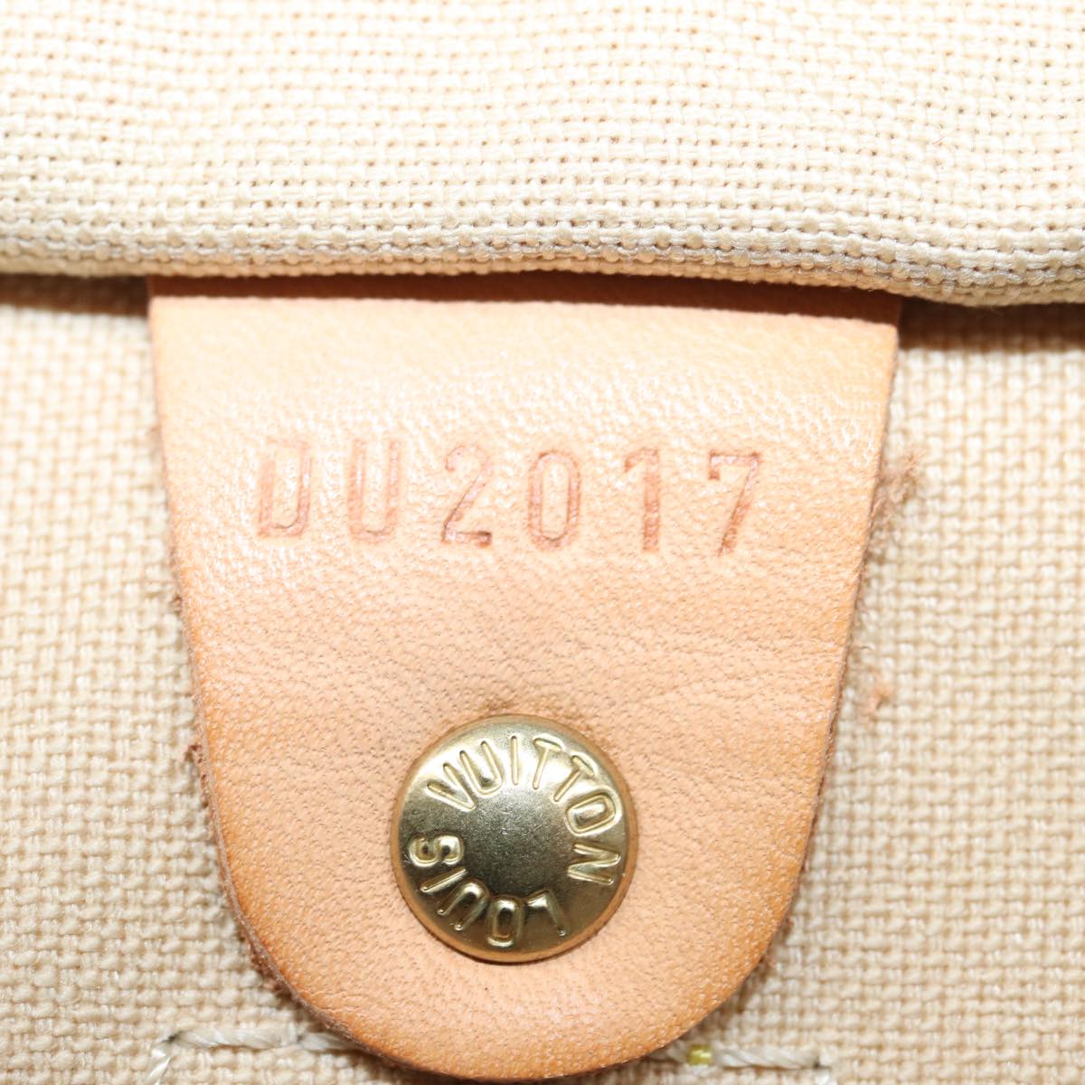 LOUIS VUITTON Damier Azur Speedy 30 Hand Bag N41533 LV 83992