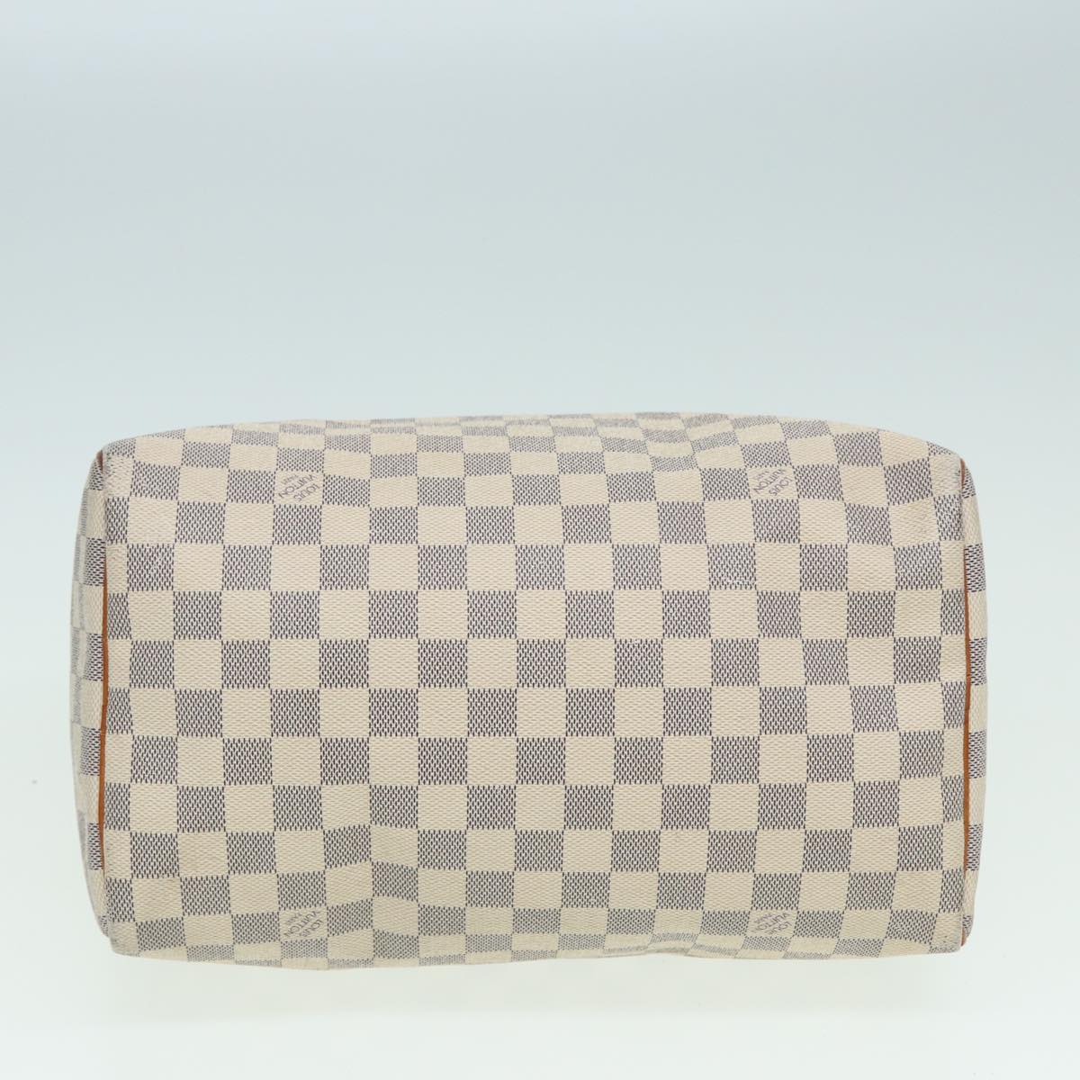 LOUIS VUITTON Damier Azur Speedy 30 Hand Bag N41533 LV 83992