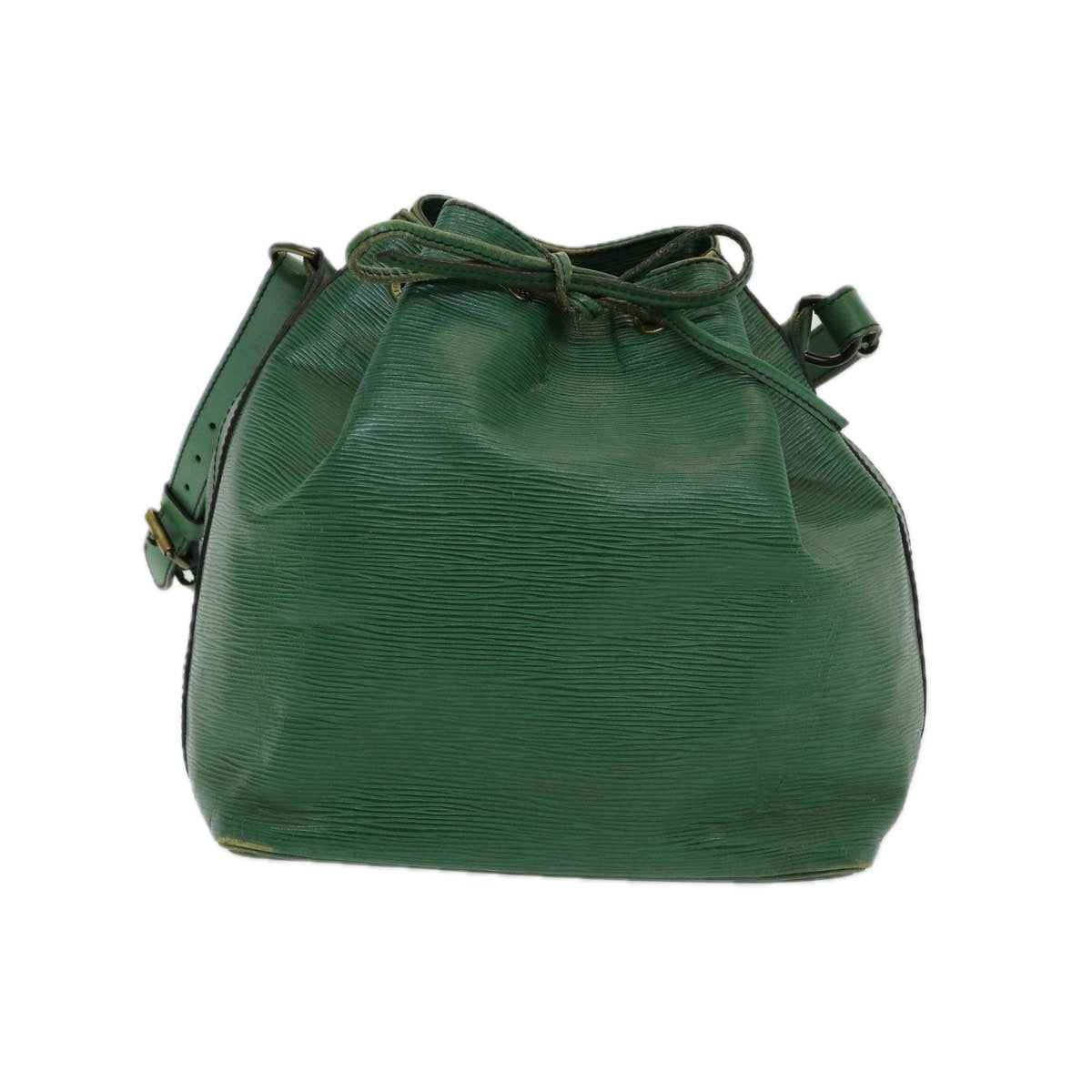 LOUIS VUITTON Epi Petit Noe Shoulder Bag Green M44102 LV 83994