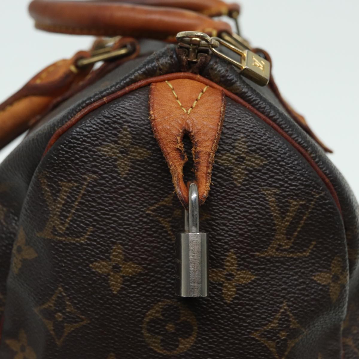 LOUIS VUITTON Monogram Speedy 25 Hand Bag M41528 LV 83997