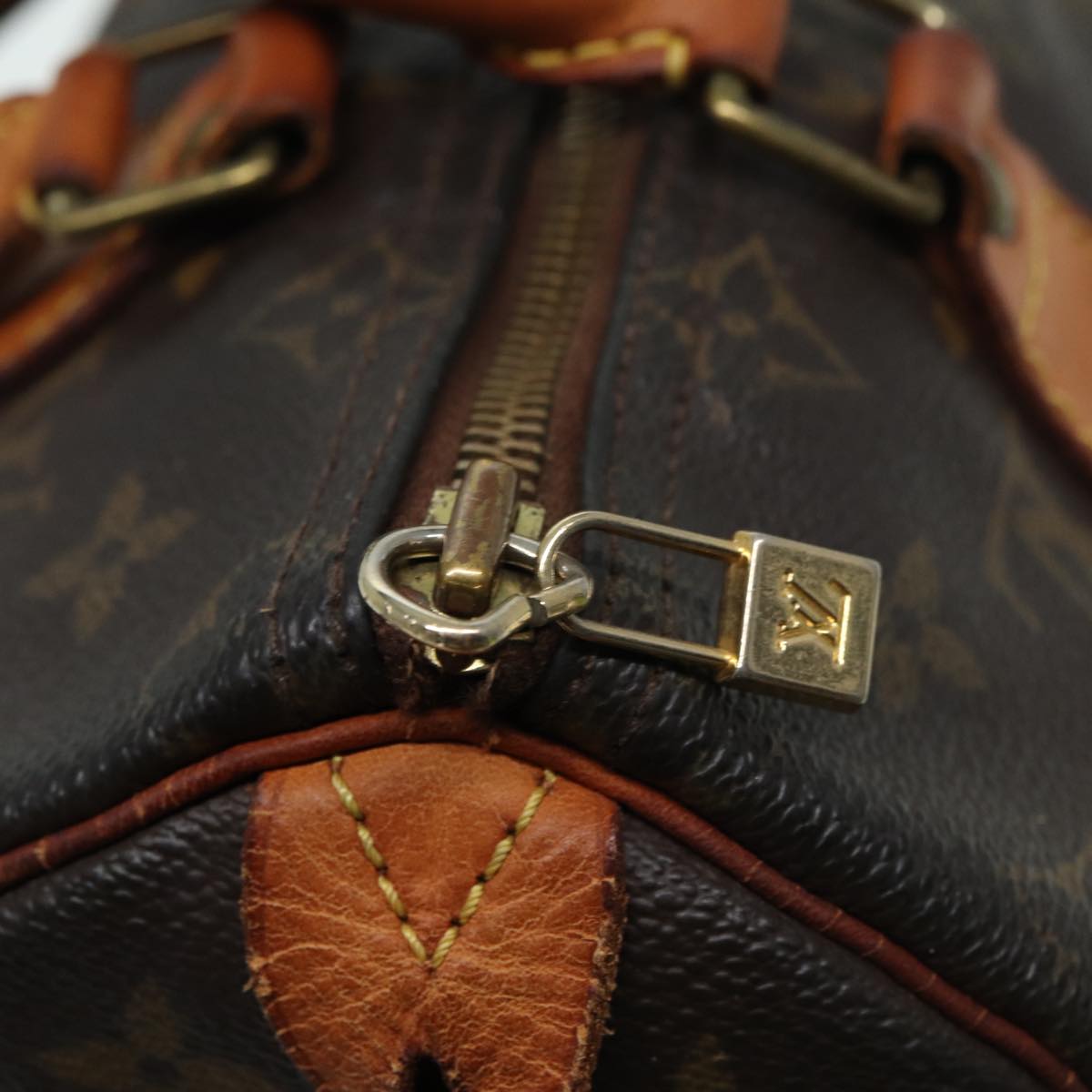 LOUIS VUITTON Monogram Speedy 25 Hand Bag M41528 LV 83997