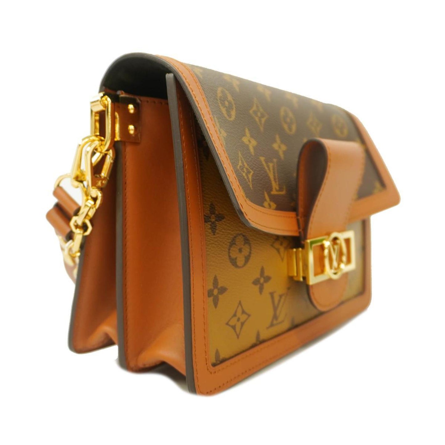 Louis Vuitton Dauphine  Canvas Shoulder Bag ()