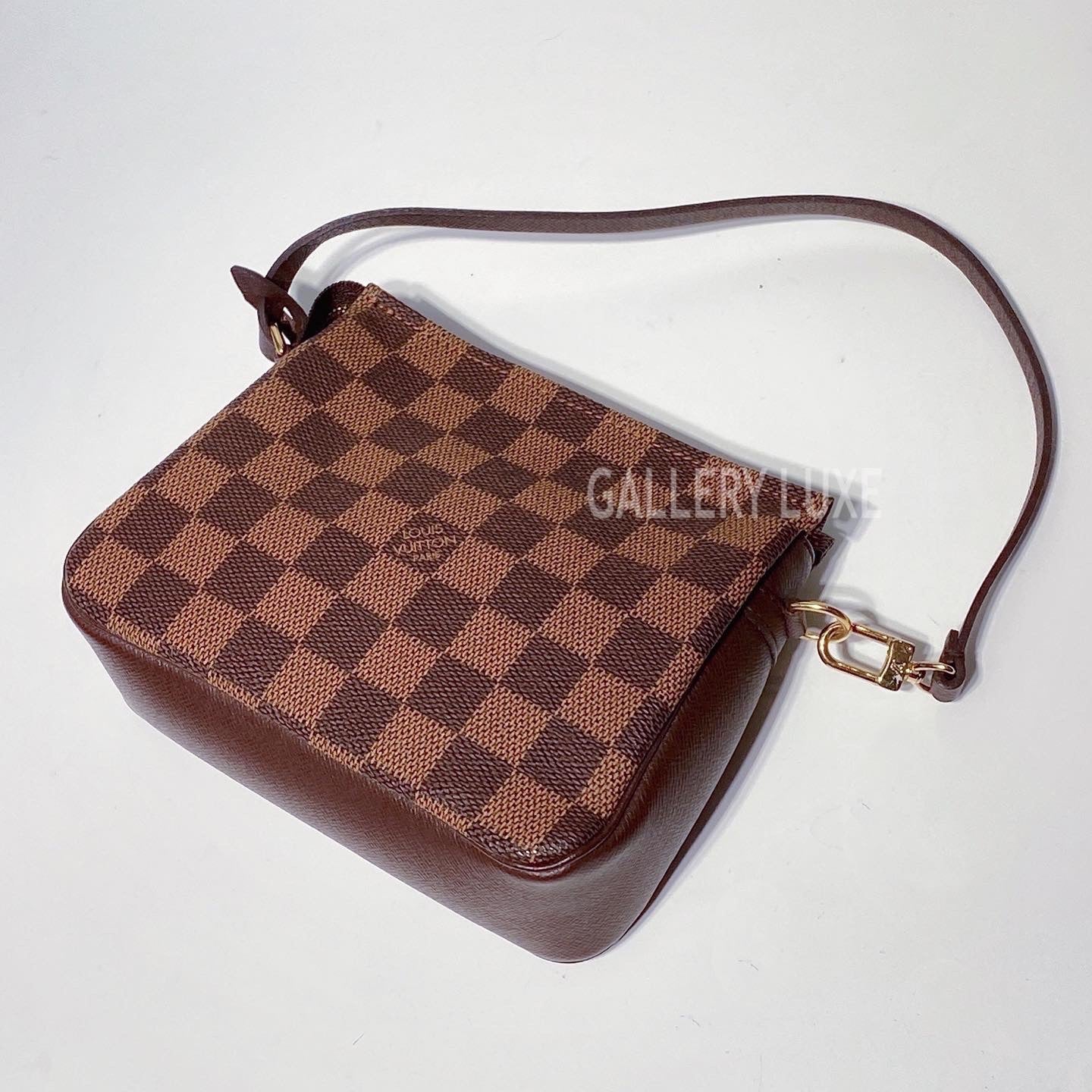 No.3366-Louis Vuitton Damier Ebene Trousse Pochette