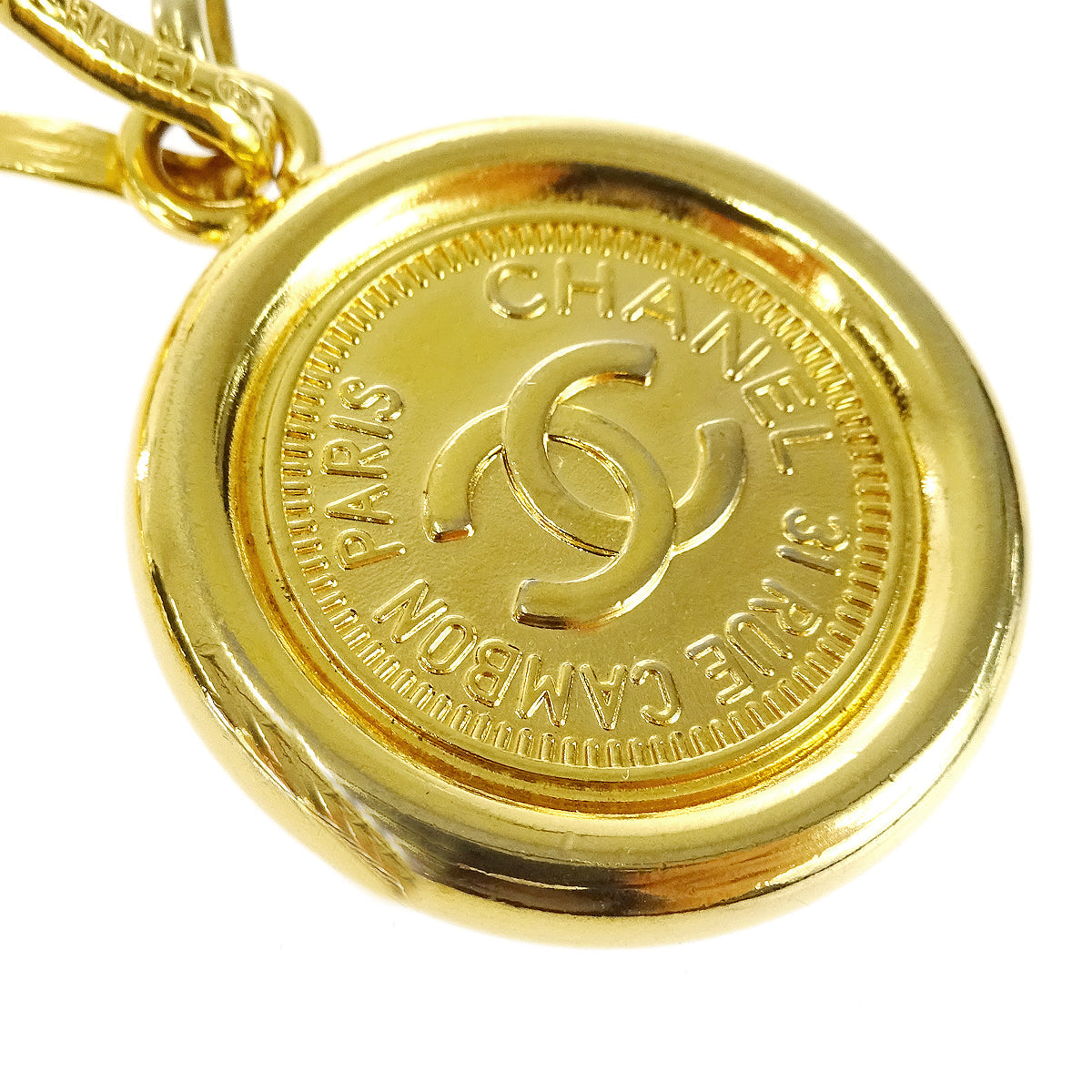 Luxury Chanel 1994 Fall Medallion Chain Belt