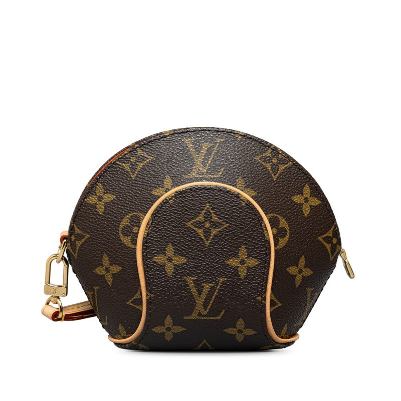 Louis Vuitton Monogram Mini Ellipse Handbag M51129 Brown PVC Leather  Louis Vuitton