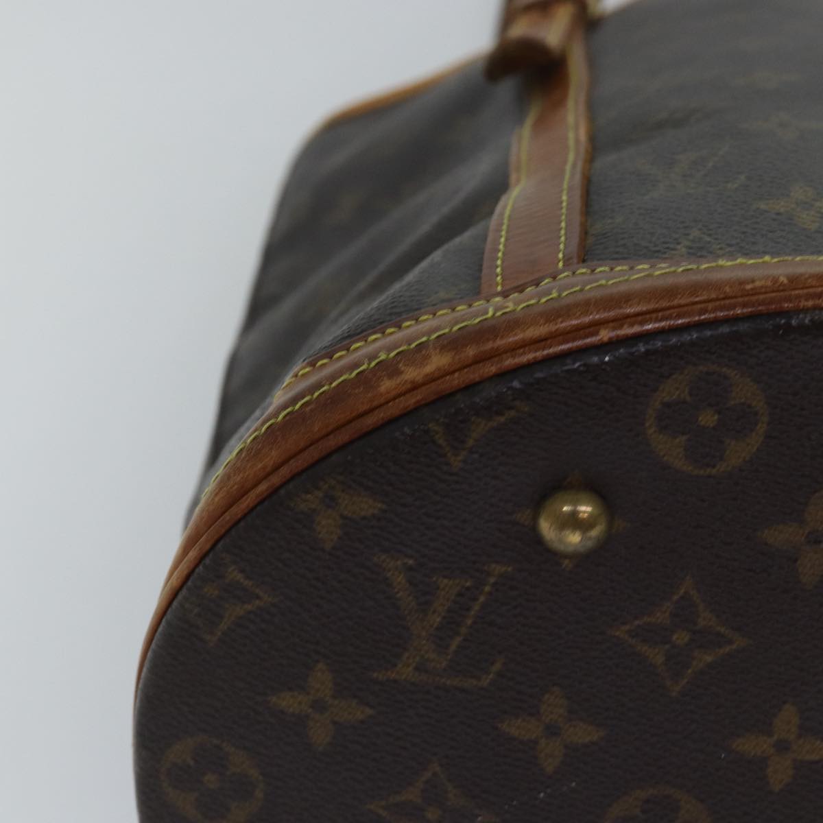 LOUIS VUITTON Monogram Bucket GM Shoulder Bag M42236 LV 84000