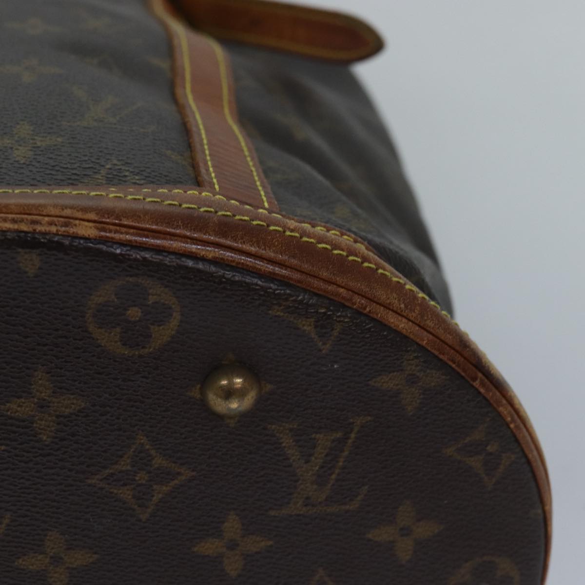 LOUIS VUITTON Monogram Bucket GM Shoulder Bag M42236 LV 84000