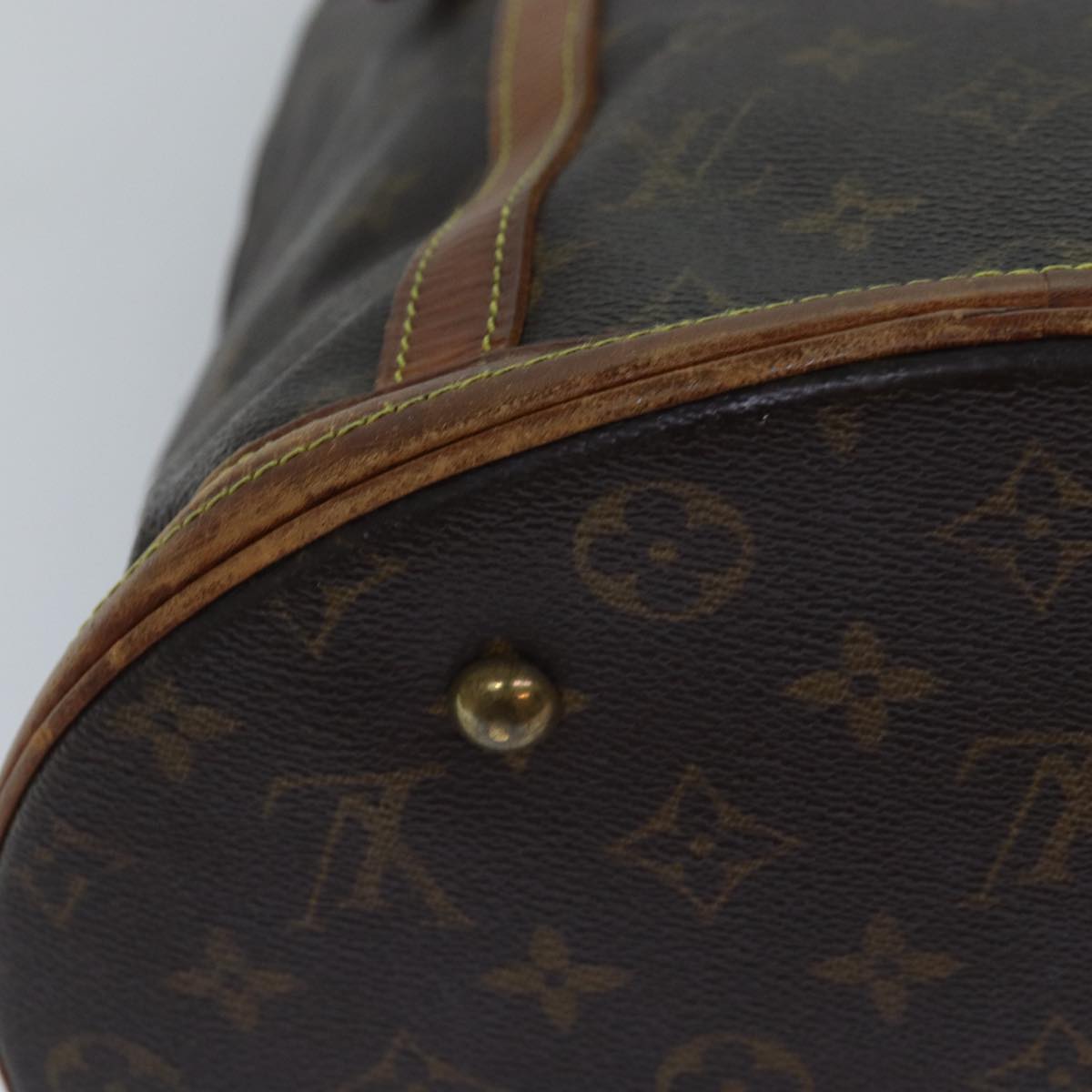 LOUIS VUITTON Monogram Bucket GM Shoulder Bag M42236 LV 84000