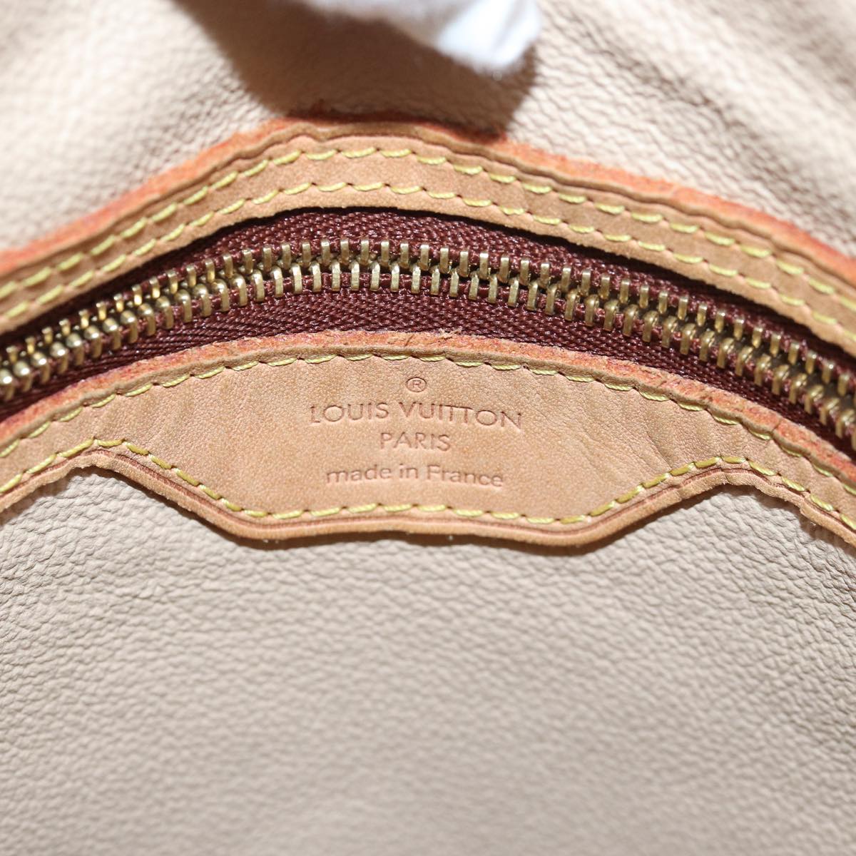 LOUIS VUITTON Monogram Bucket GM Shoulder Bag M42236 LV 84000