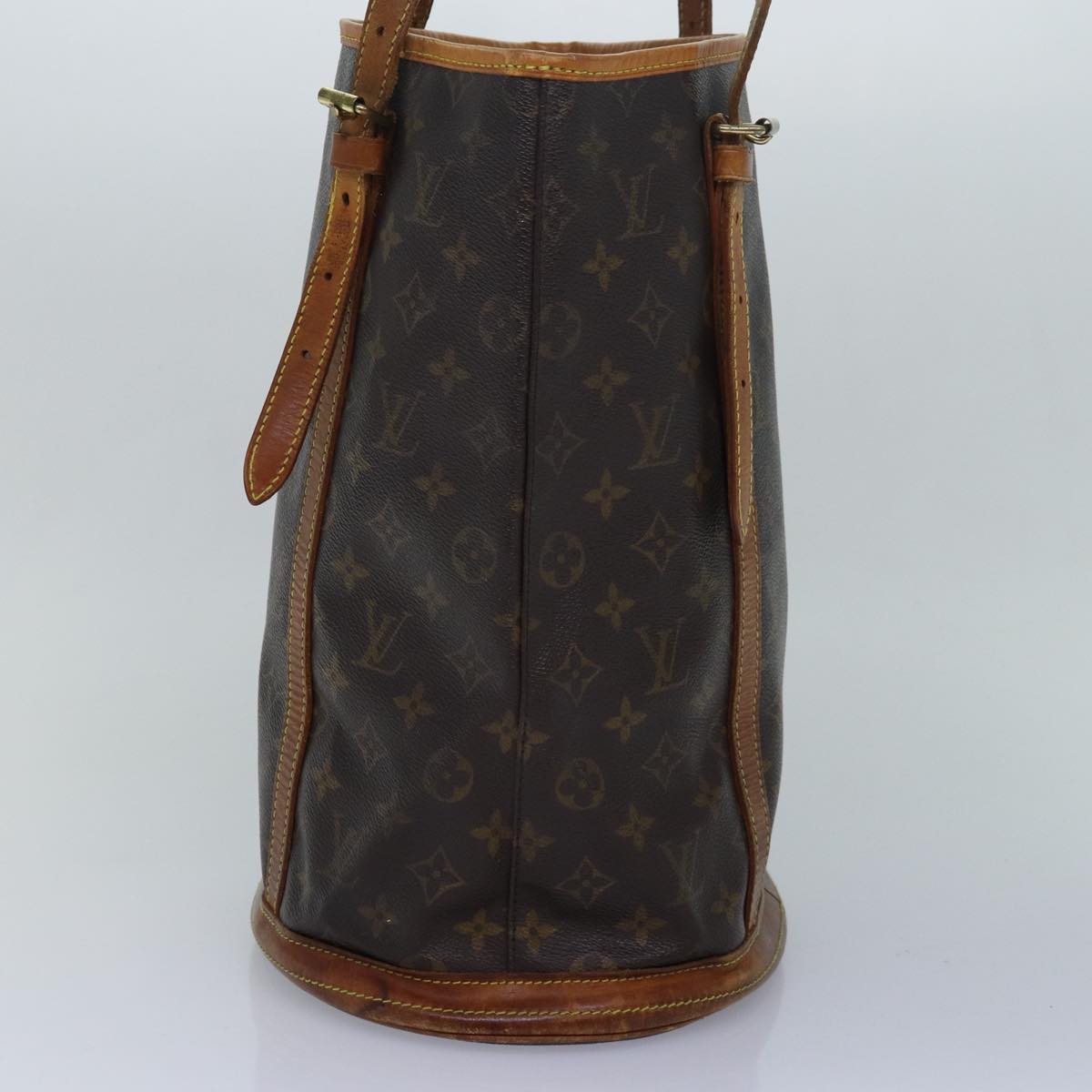 LOUIS VUITTON Monogram Bucket GM Shoulder Bag M42236 LV 84000