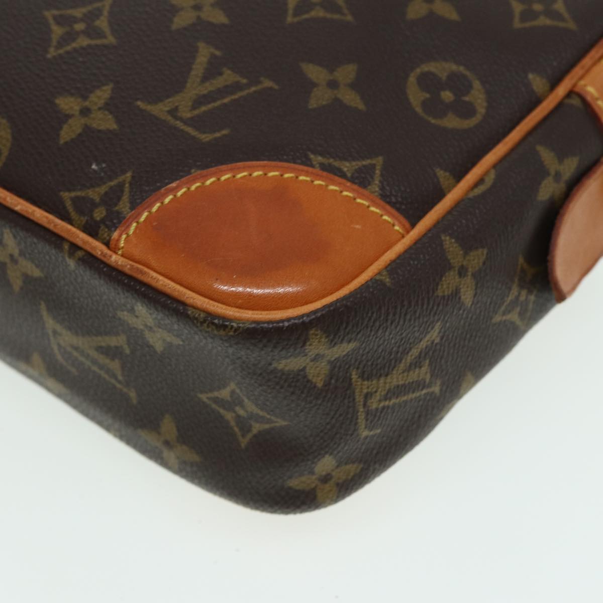 LOUIS VUITTON Monogram Compiegne 28 Clutch Bag M51845 LV 84002