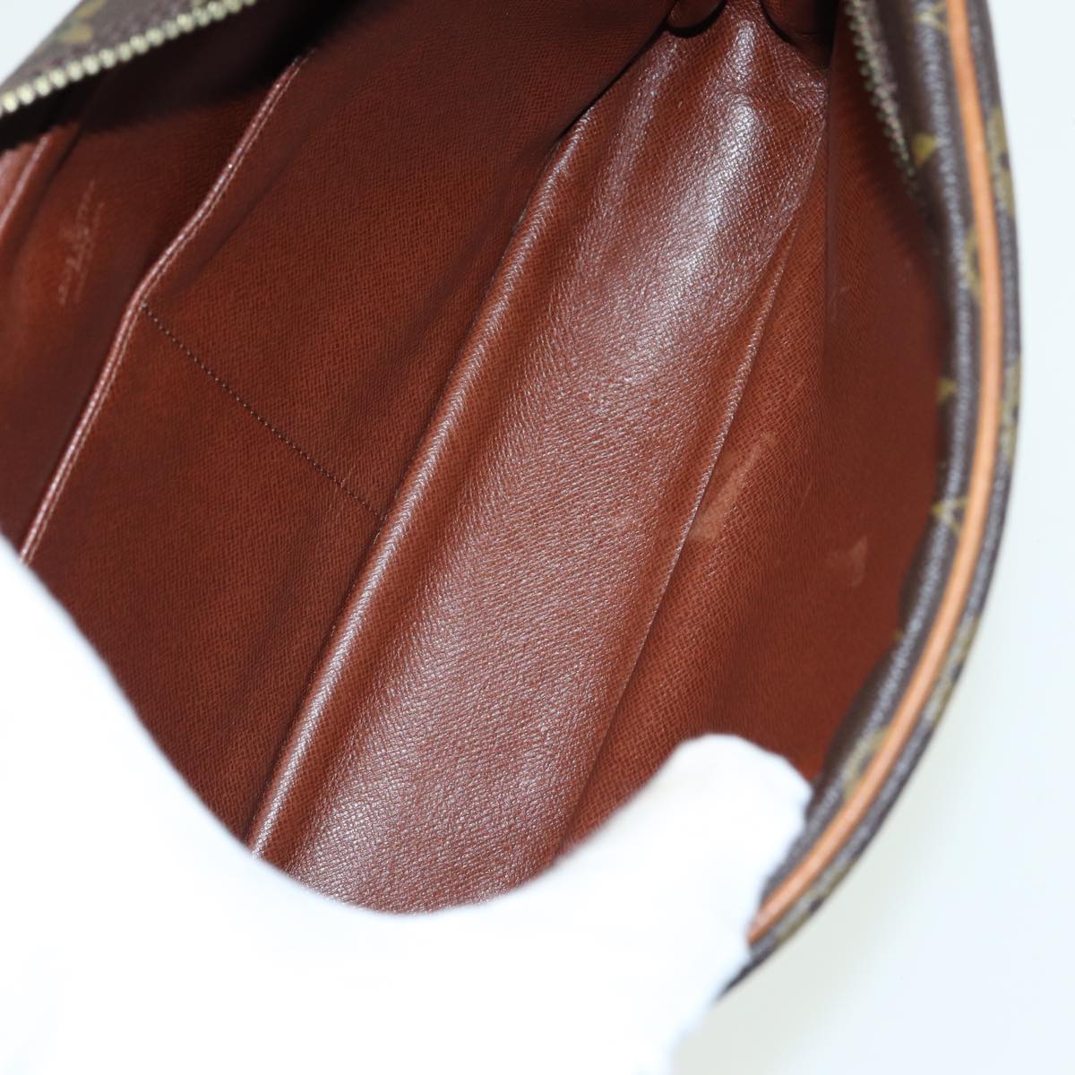 LOUIS VUITTON Monogram Compiegne 28 Clutch Bag M51845 LV 84002