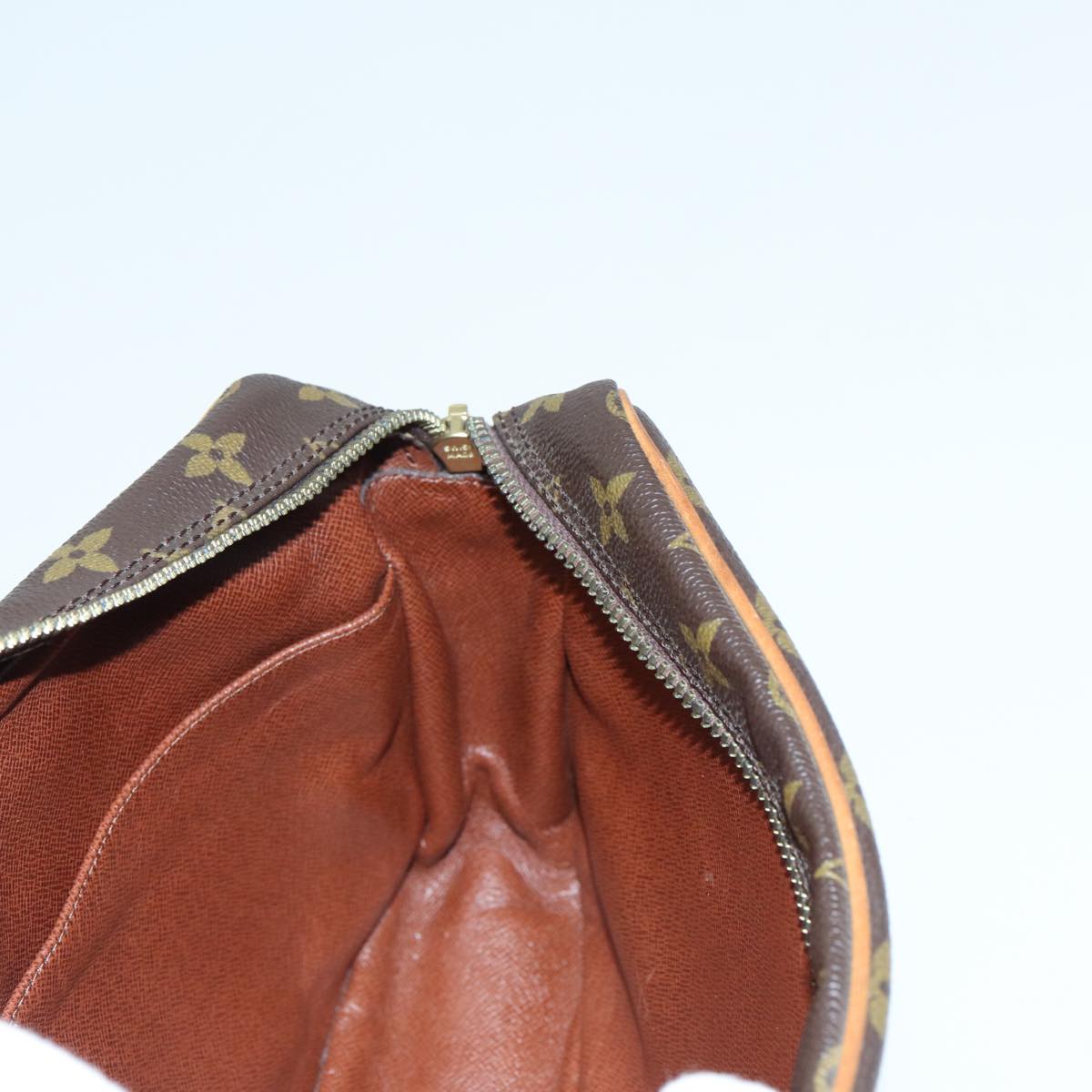 LOUIS VUITTON Monogram Compiegne 28 Clutch Bag M51845 LV 84002