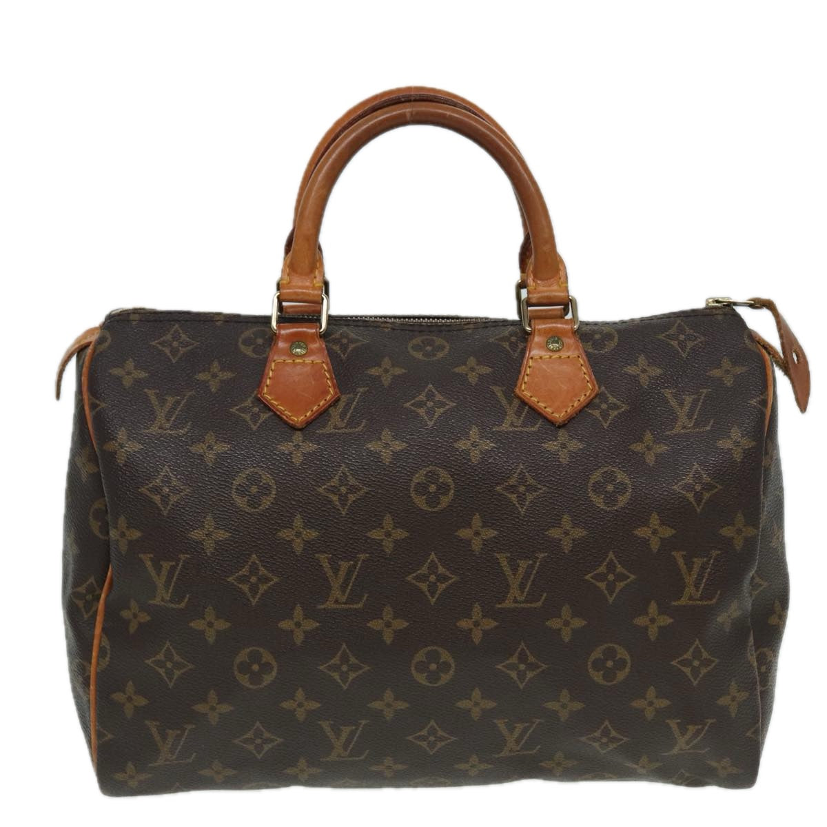 LOUIS VUITTON Monogram Speedy 30 Hand Bag M41526 LV 84007