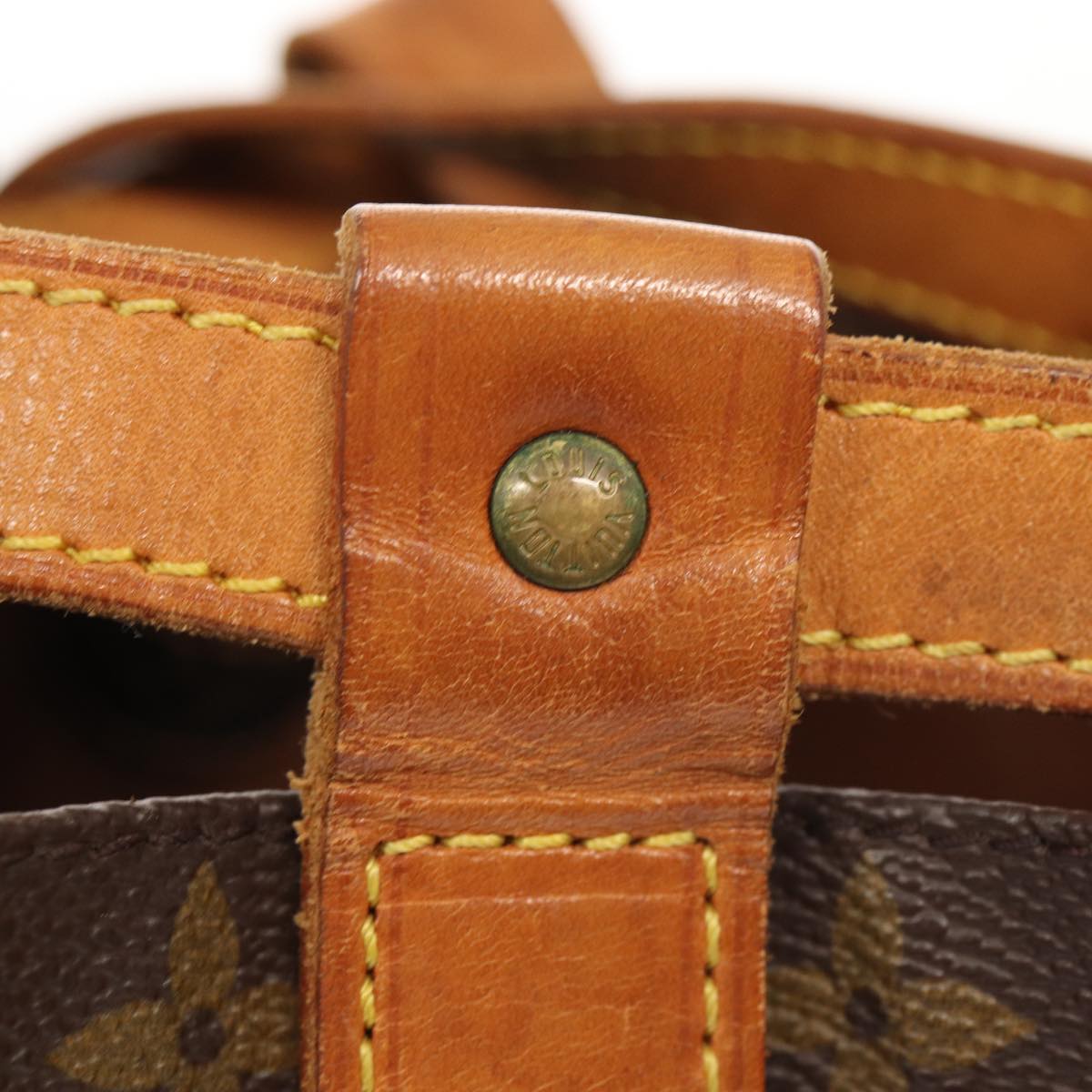 LOUIS VUITTON Monogram Randonnee PM Shoulder Bag M42243 LV 84013