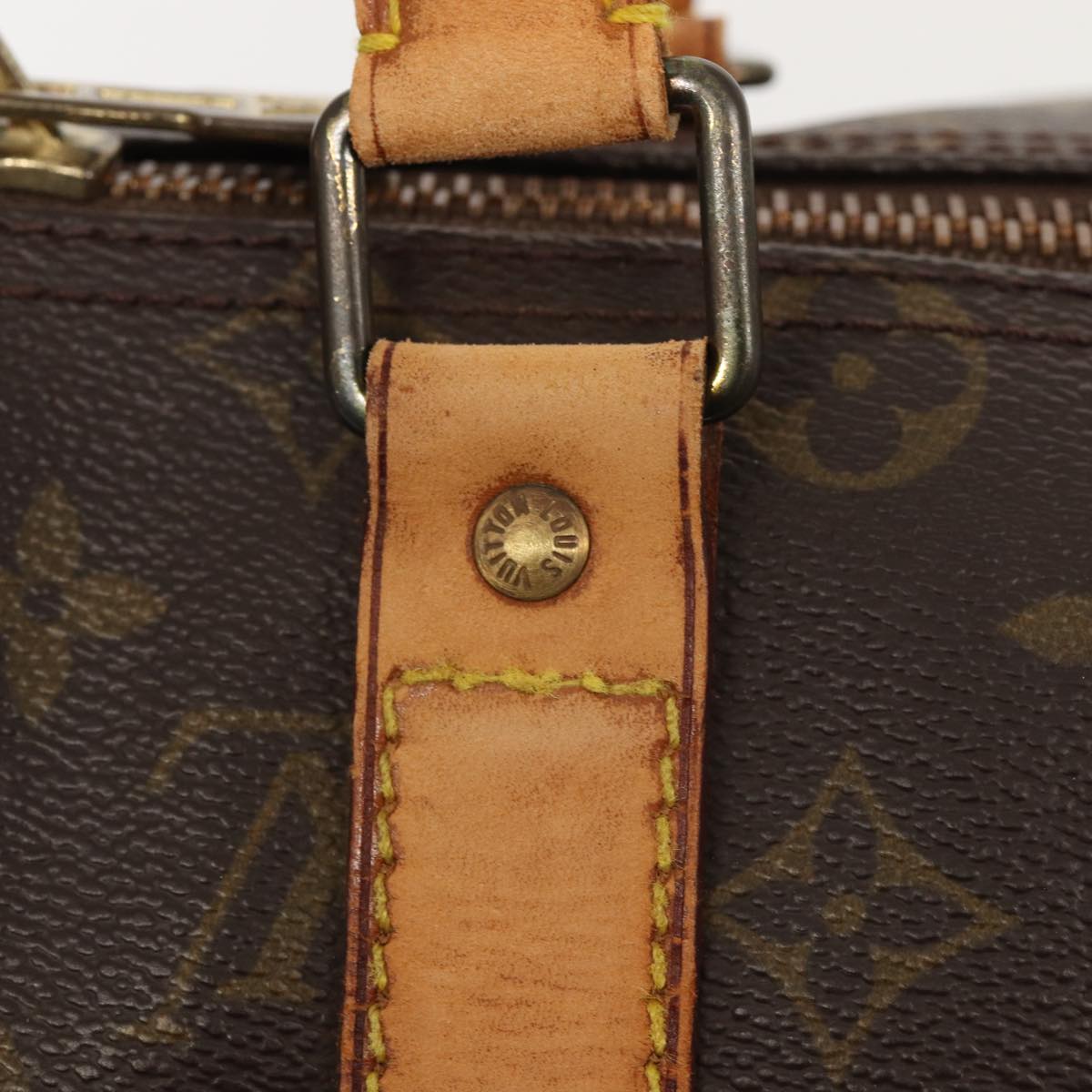 LOUIS VUITTON Monogram Keepall 45 Boston Bag M41428 LV 84014