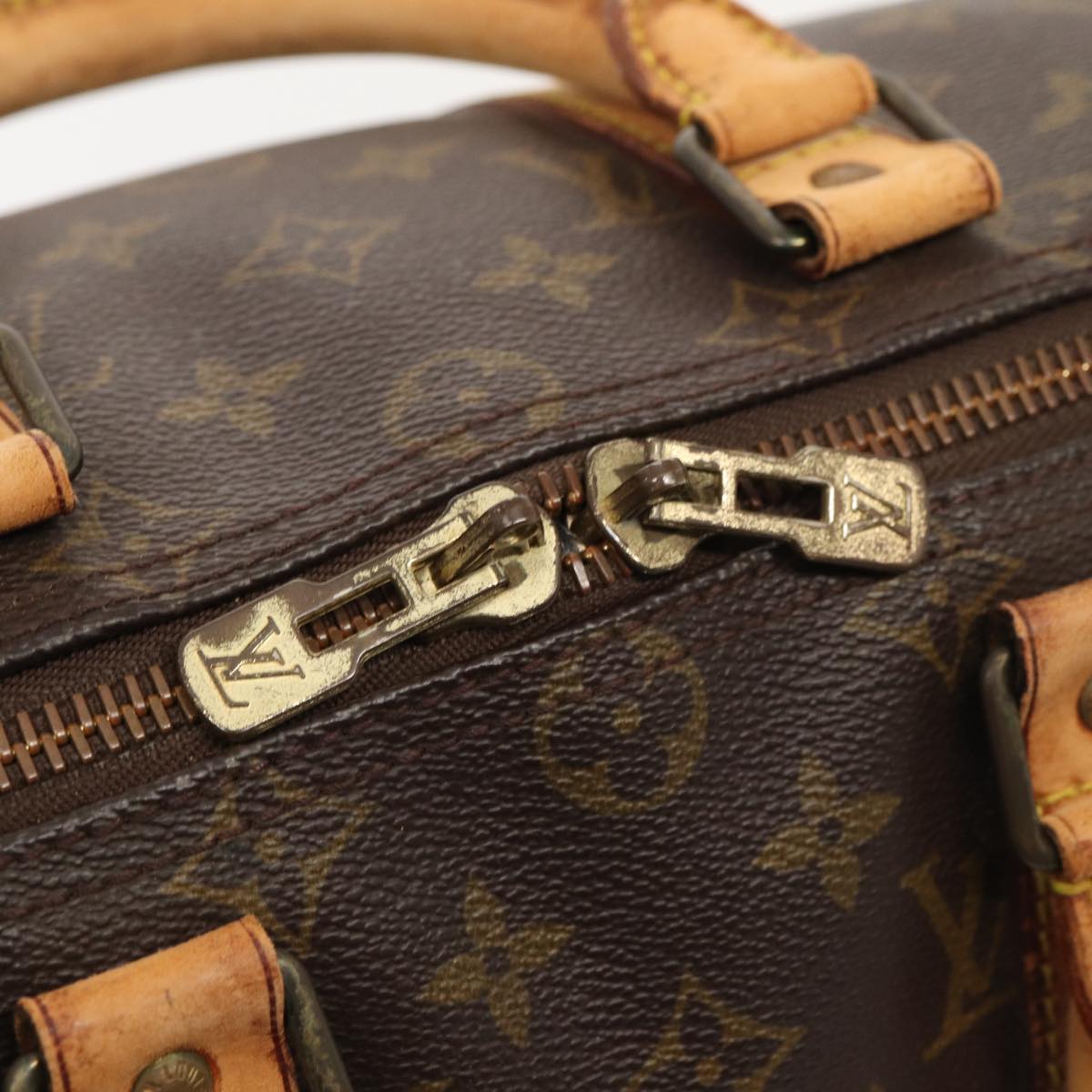 LOUIS VUITTON Monogram Keepall 45 Boston Bag M41428 LV 84014