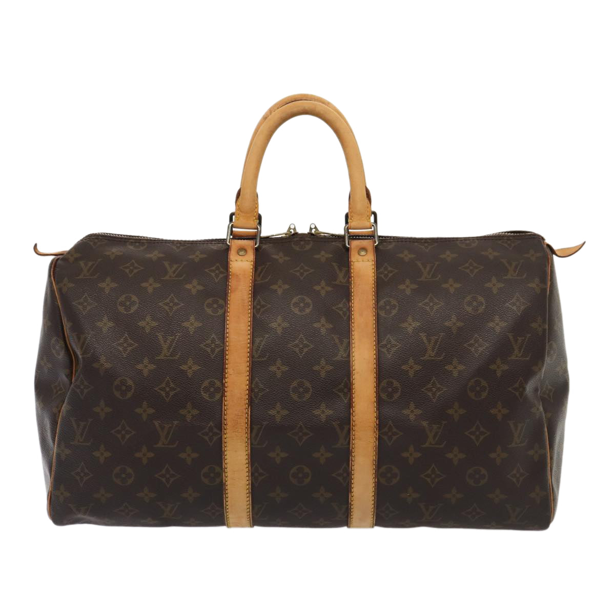 LOUIS VUITTON Monogram Keepall 45 Boston Bag M41428 LV 84014