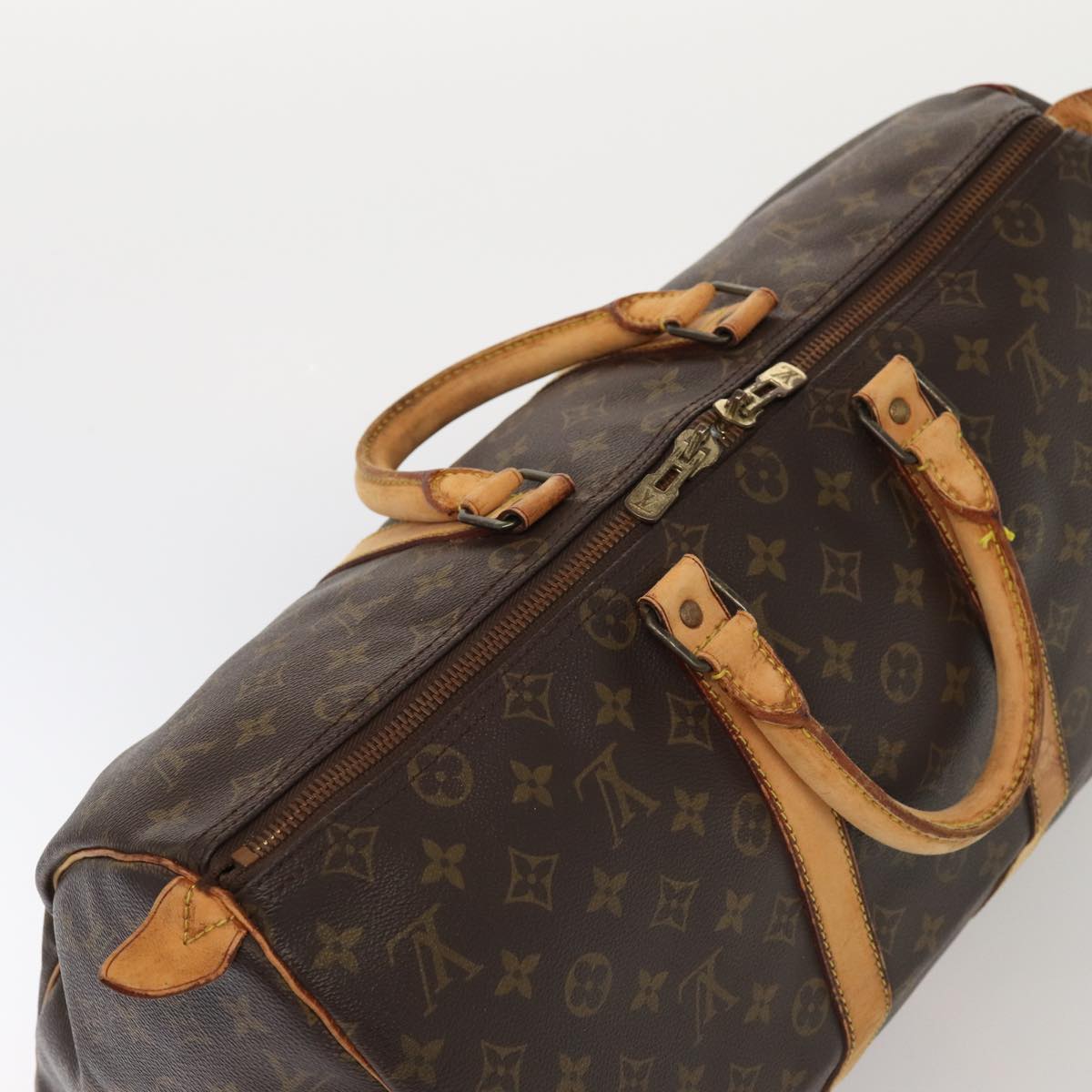 LOUIS VUITTON Monogram Keepall 45 Boston Bag M41428 LV 84014
