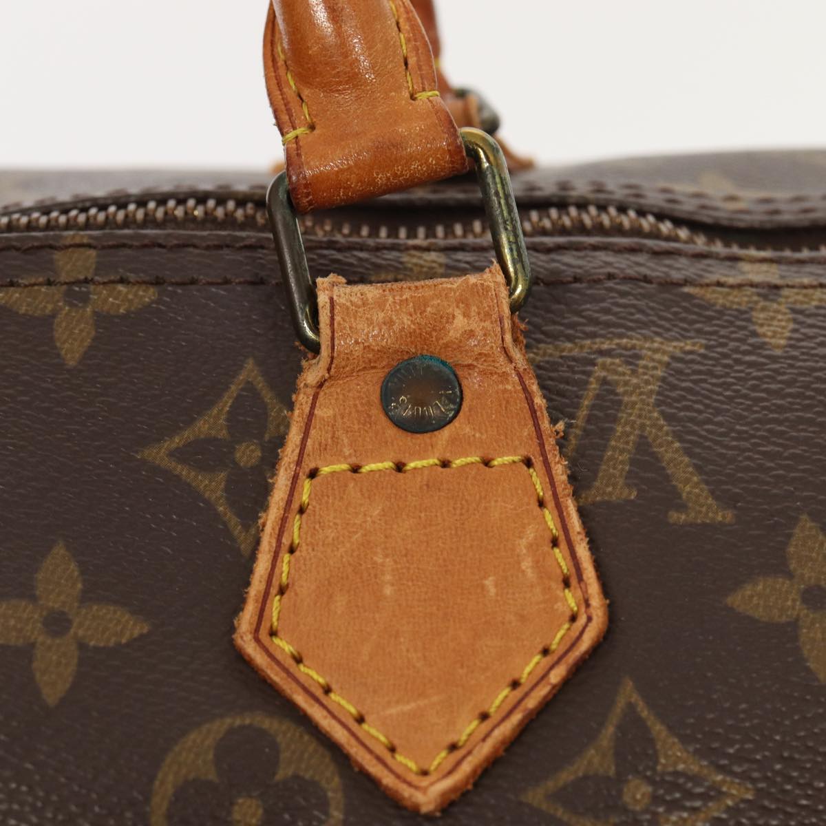 LOUIS VUITTON Monogram Speedy 40 Hand Bag M41522 LV 84015