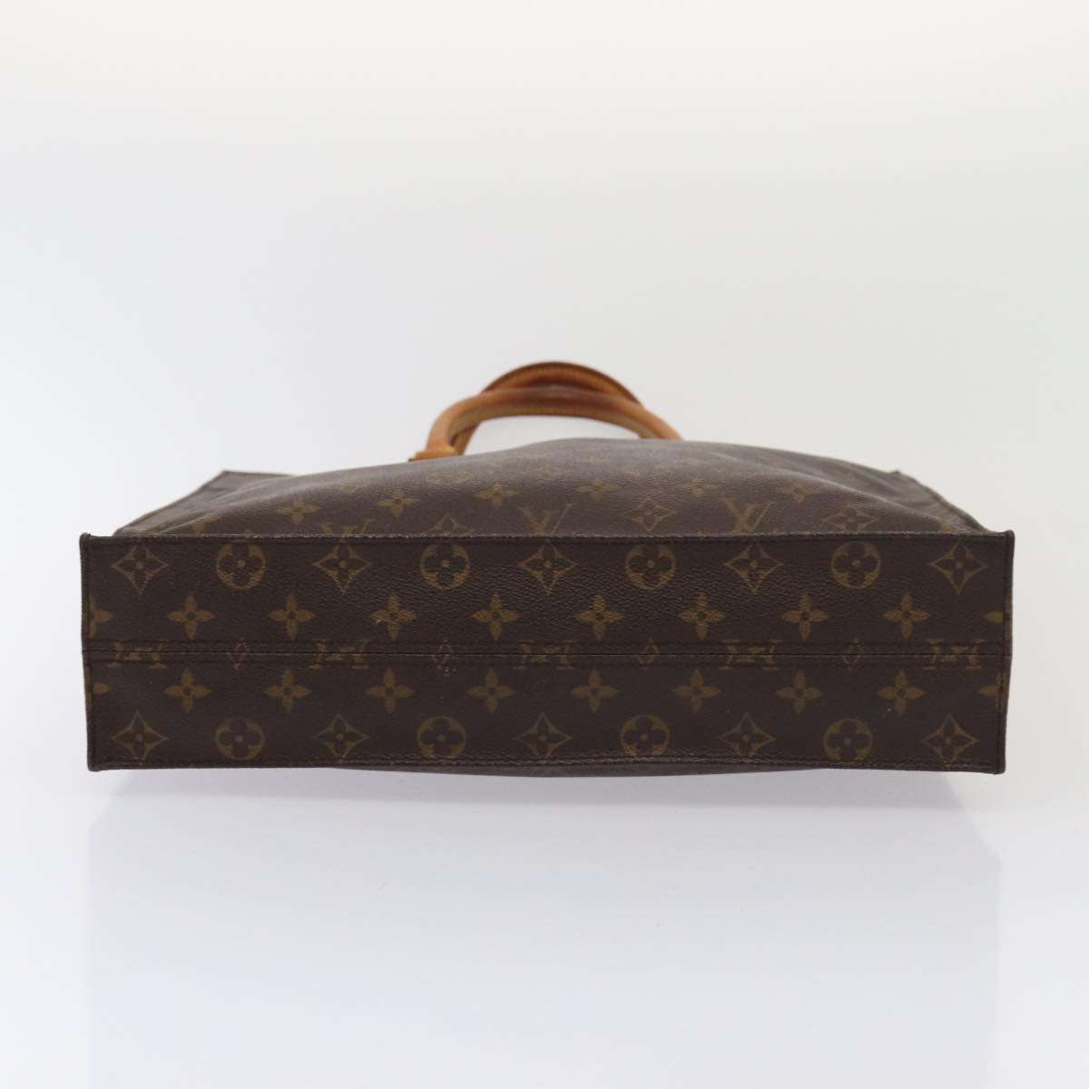 LOUIS VUITTON Monogram Sac Plat Hand Bag M51140 LV 84016