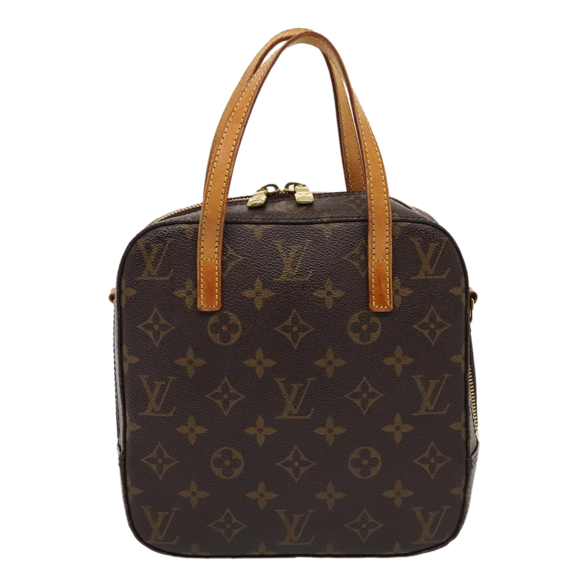 LOUIS VUITTON Monogram Spontini Hand Bag 2way M47500 LV 84020
