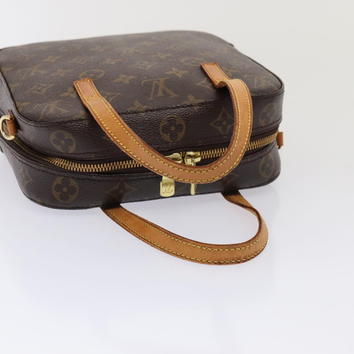 LOUIS VUITTON Monogram Spontini Hand Bag 2way M47500 LV 84020