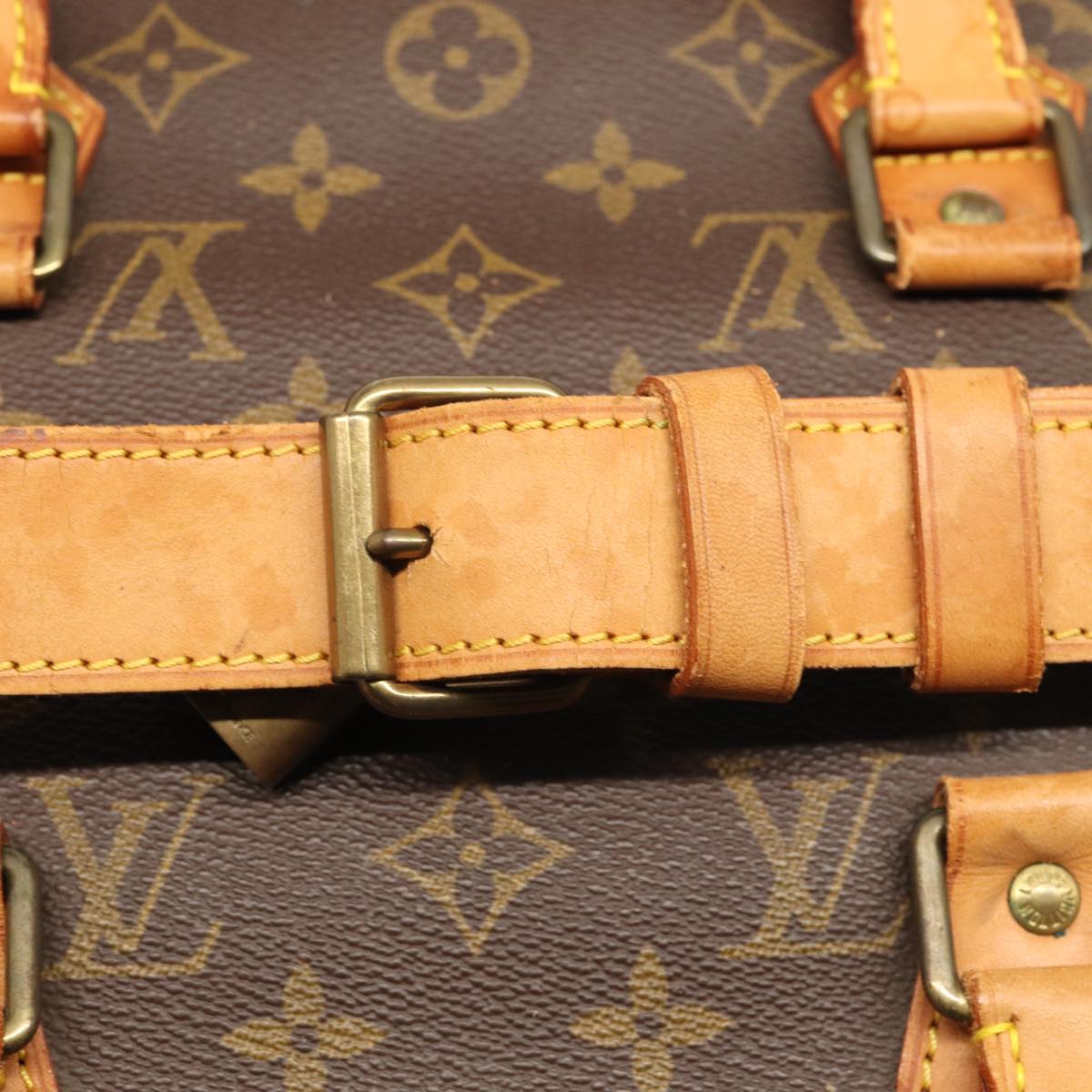 LOUIS VUITTON Monogram cruiser bag 55 Boston Bag M41136 LV 84024