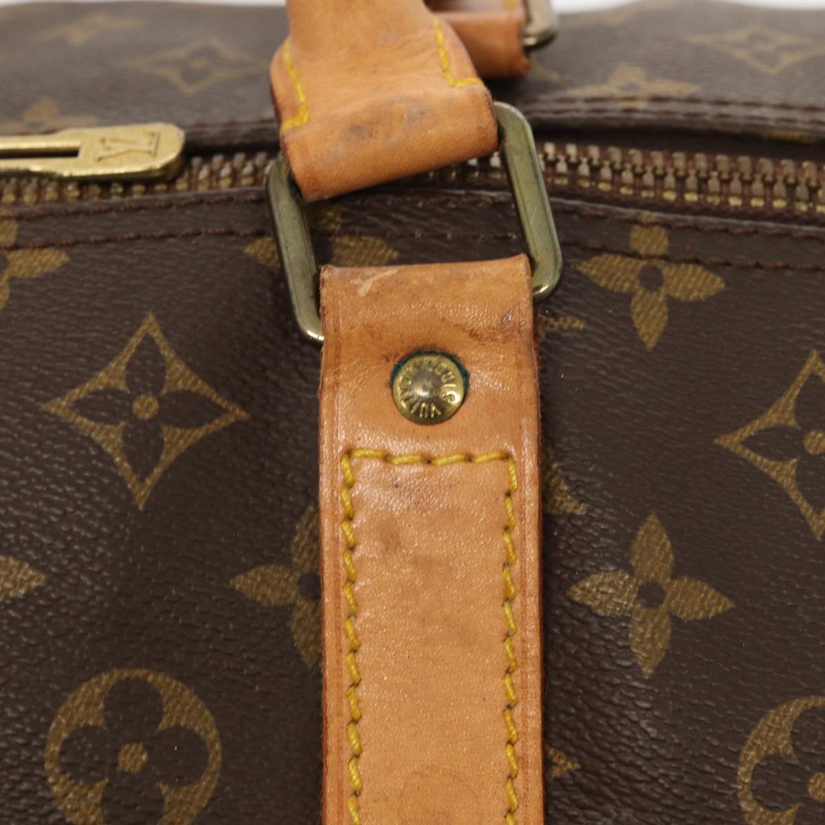 LOUIS VUITTON Monogram Keepall 60 Boston Bag M41422 LV 84033