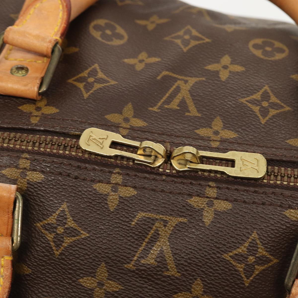 LOUIS VUITTON Monogram Keepall 60 Boston Bag M41422 LV 84033