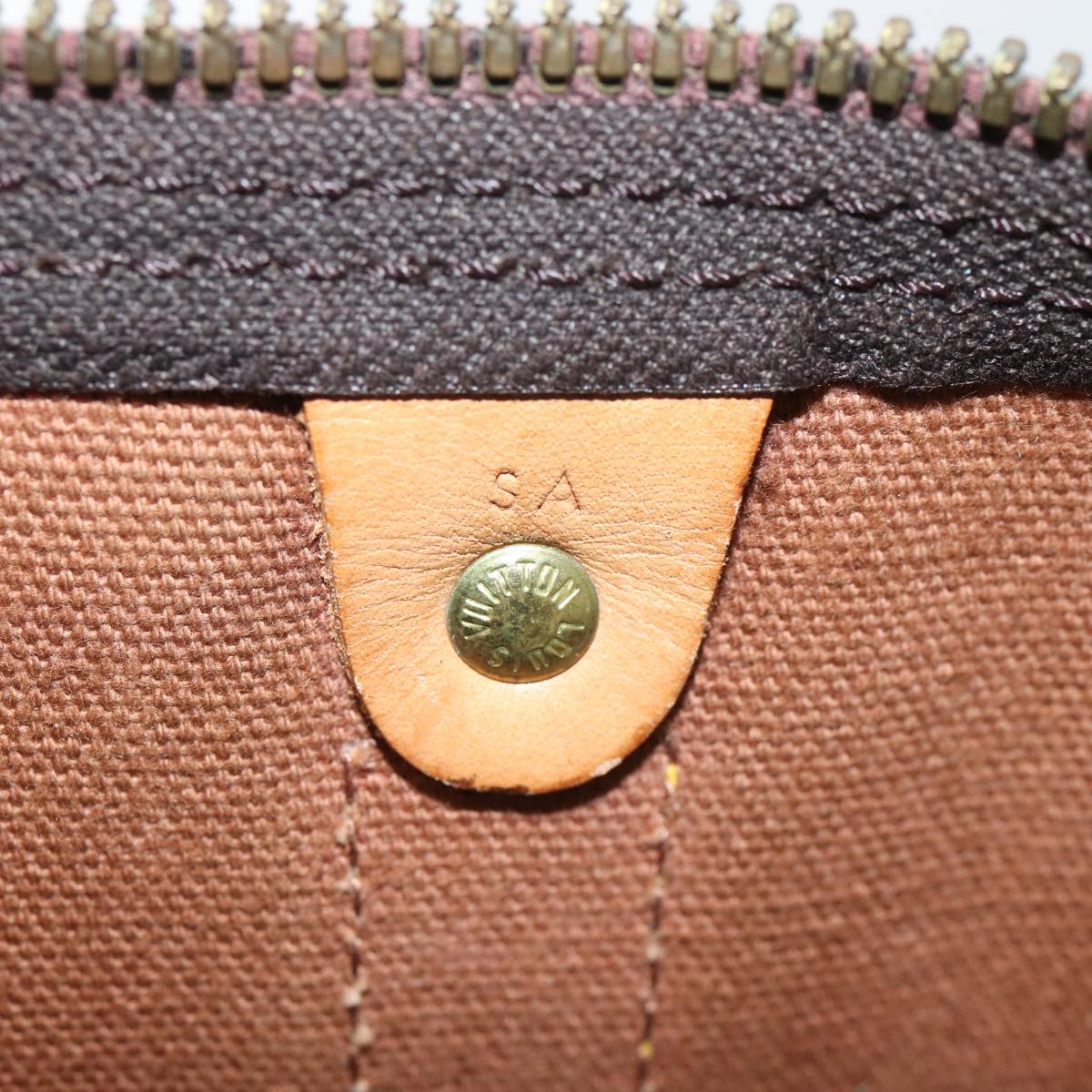 LOUIS VUITTON Monogram Keepall 60 Boston Bag M41422 LV 84033