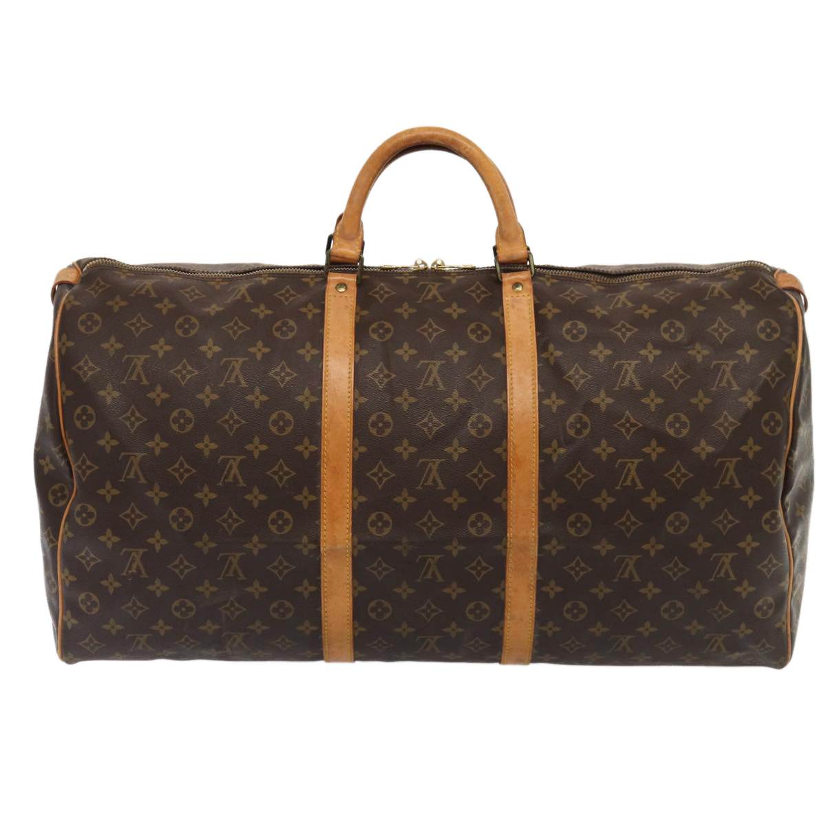 LOUIS VUITTON Monogram Keepall 60 Boston Bag M41422 LV 84033