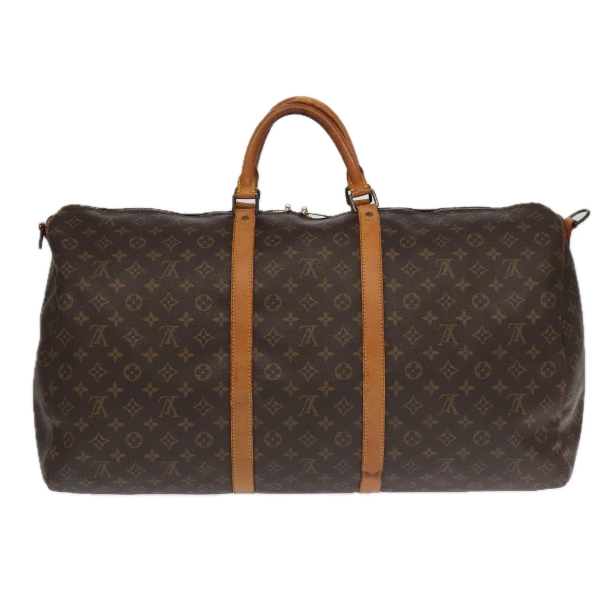 LOUIS VUITTON Monogram Keepall Bandouliere 60 Boston Bag M41412 LV 84035