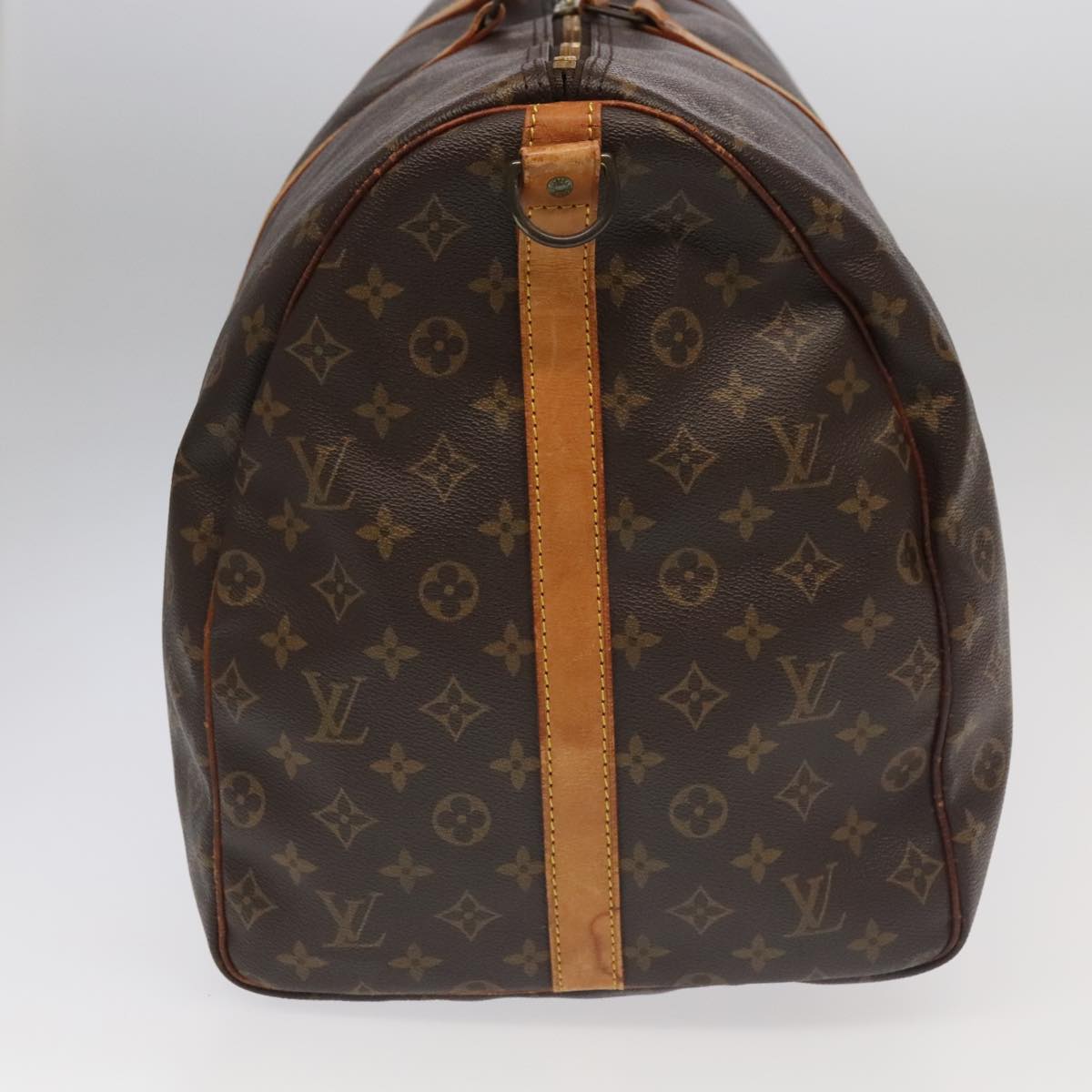 LOUIS VUITTON Monogram Keepall Bandouliere 60 Boston Bag M41412 LV 84035