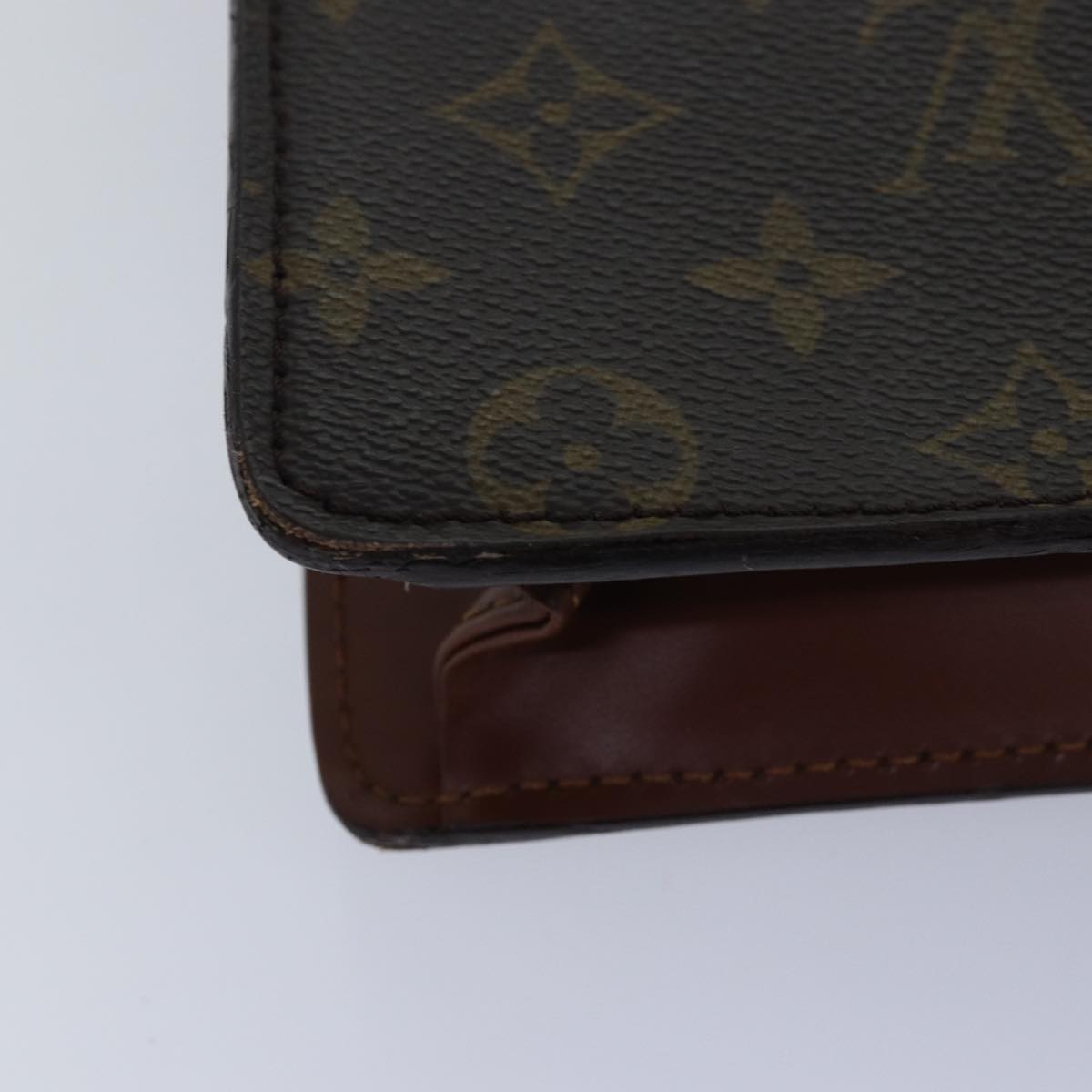 LOUIS VUITTON Monogram PorteDocuments Bandouliere Business Bag M53338 84036